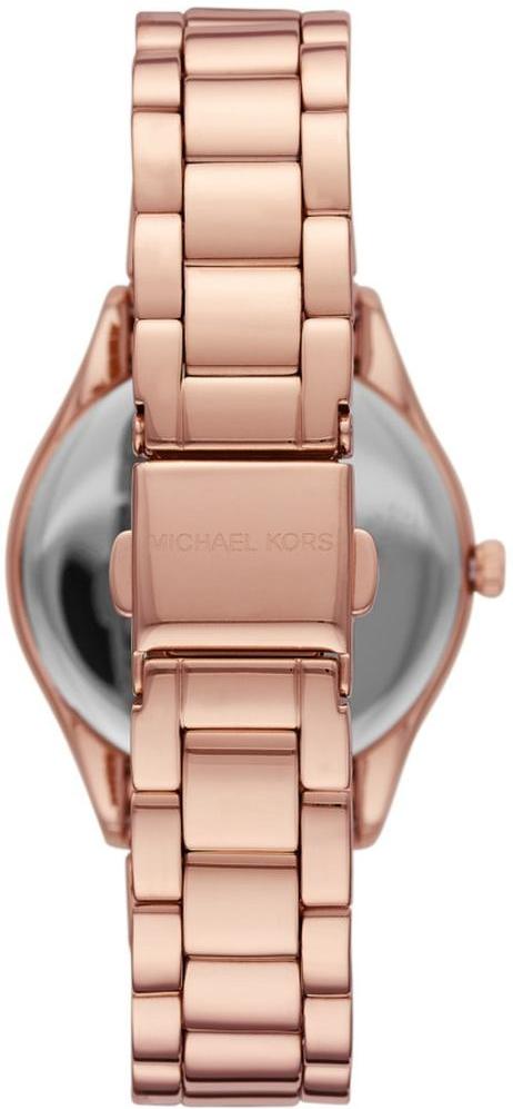 Michael Kors MK4491 LAURYN Damskie klasyczny zegarek różowe złoto