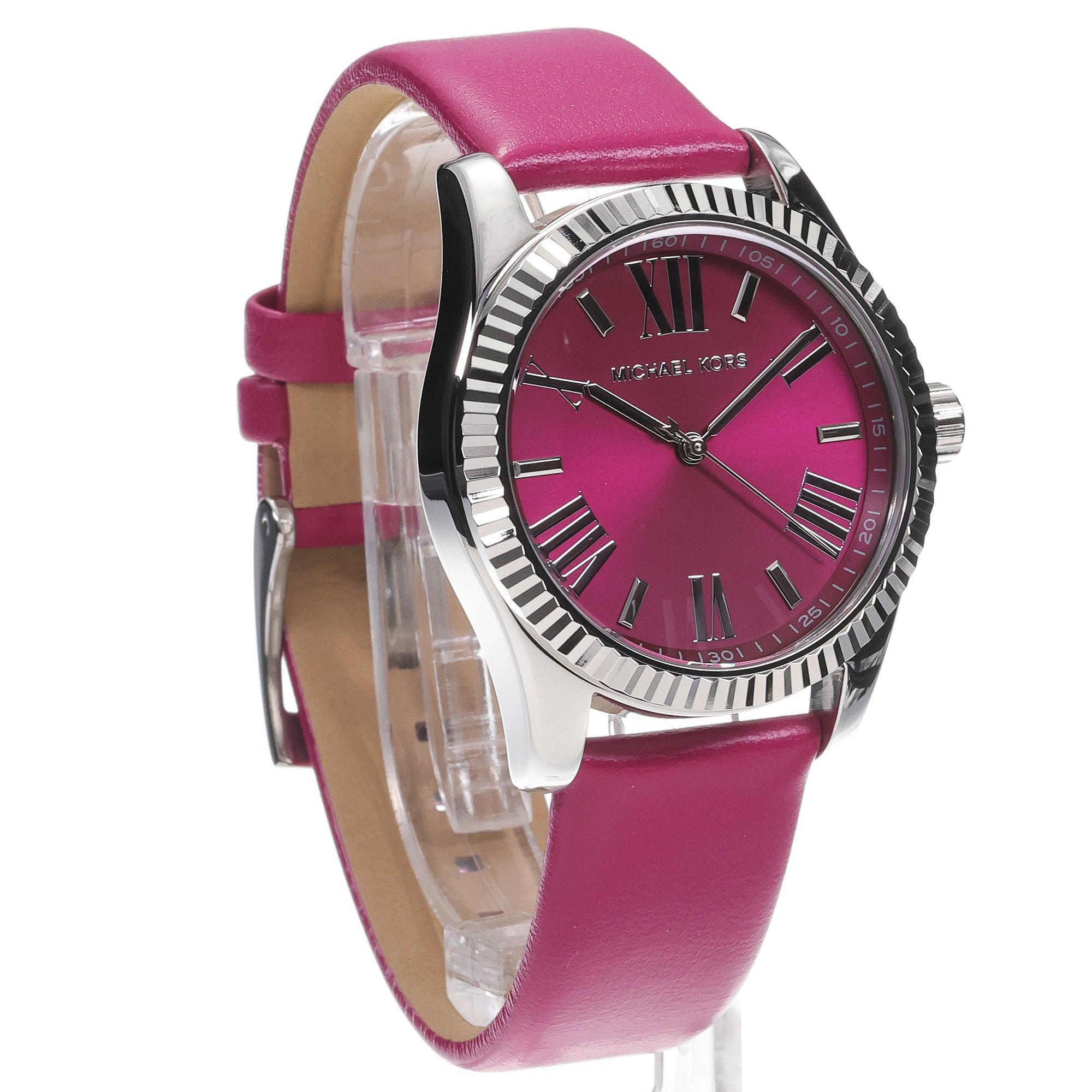 Michael Kors MK4749 zegarek srebrny klasyczny Damskie pasek - miniatura 3