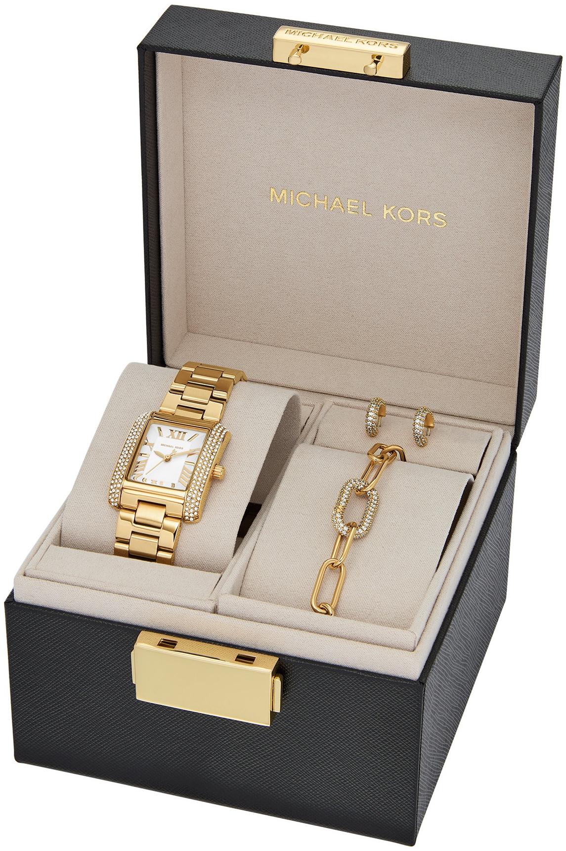 Michael Kors MK4837SET EMERY GIFT SET Gold Strainless Steel 27mm zegarek fashion-modowy Damskie - miniatura 4