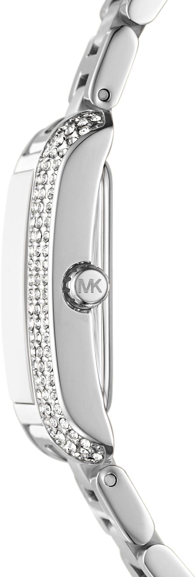 Michael Kors MK4839SET zegarek srebrny fashion-modowy Damskie bransoleta