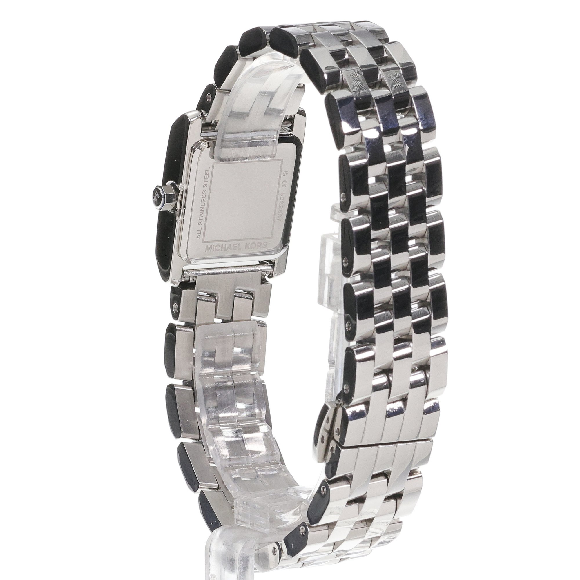 Michael Kors MK4933 zegarek srebrny klasyczny Damskie bransoleta - miniatura 4