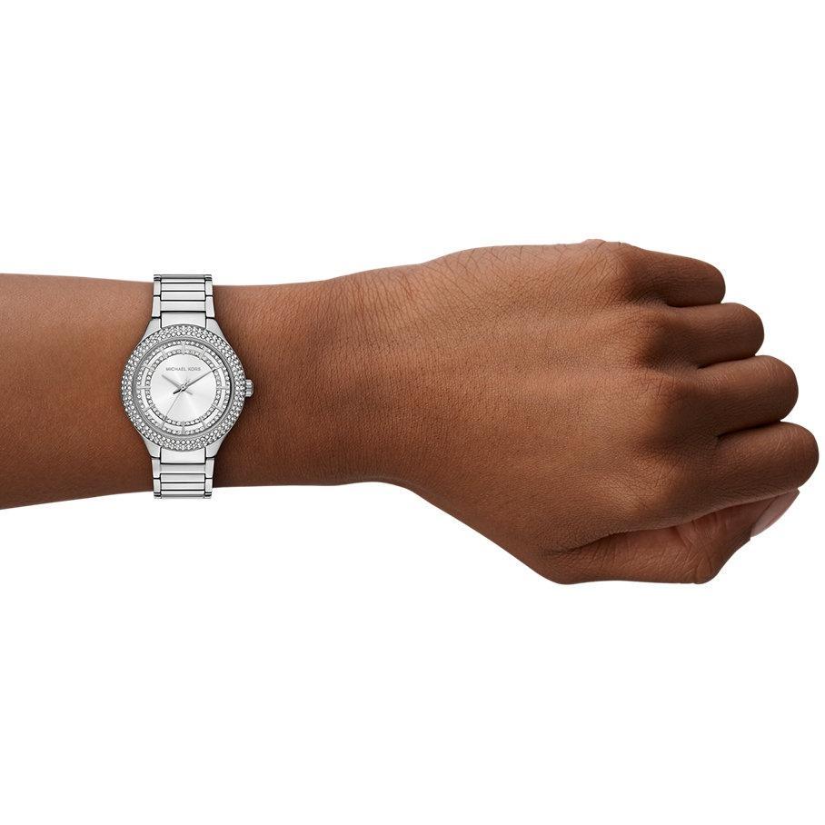 Michael Kors MK4943 Sylvia Damskie biżuteryjny zegarek srebrny