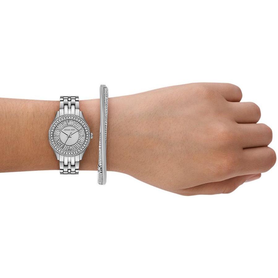 Michael Kors MK4975SET Damskie Harlowe Gift Set zegarek damski fashion-modowy mineralne