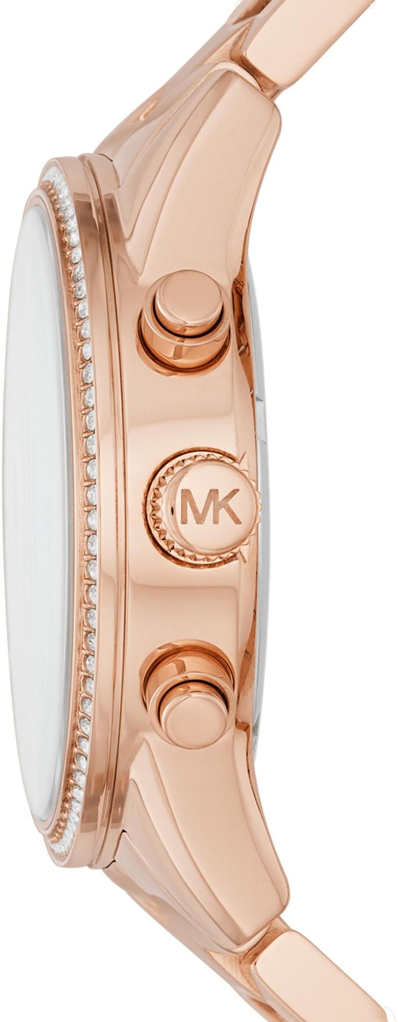 Michael Kors MK6357 zegarek różowe złoto fashion-modowy Damskie bransoleta - miniatura 5