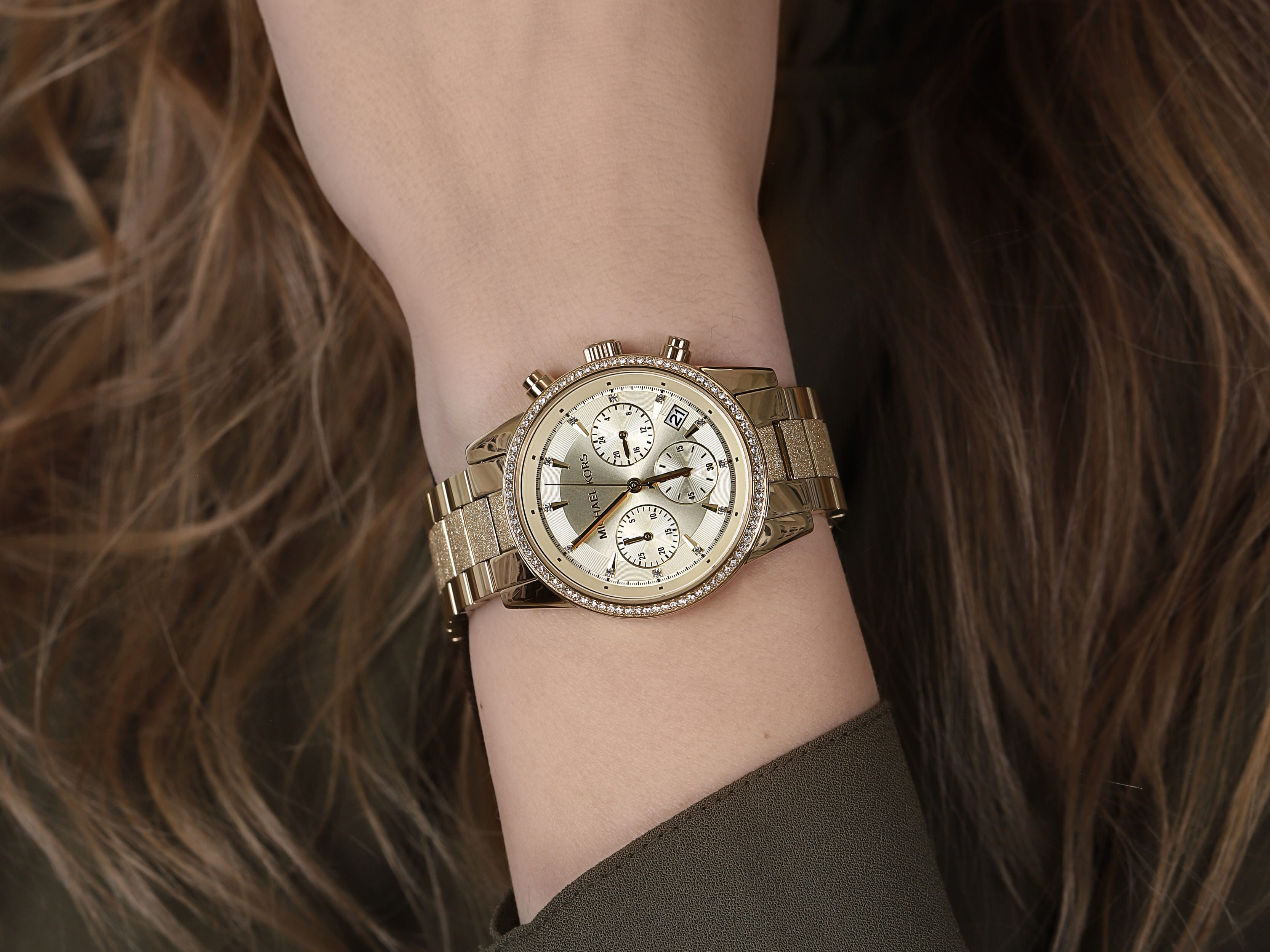 Michael Kors MK6597 damski zegarek Ritz bransoleta - miniatura 4