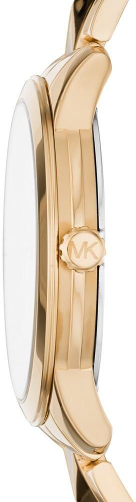 Michael Kors MK6689 RUNWAY Damskie klasyczny zegarek złoty - miniatura 6
