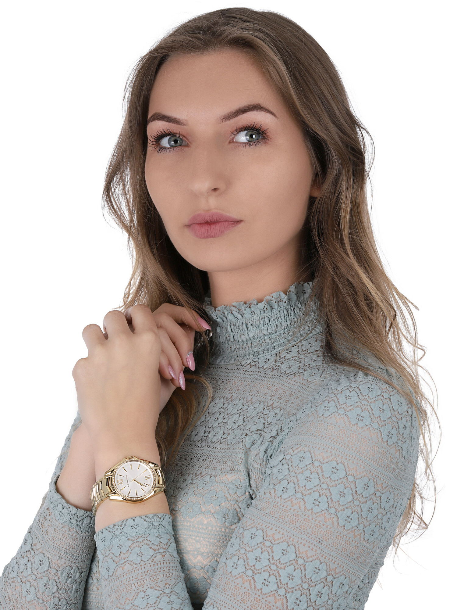 Michael Kors MK6693 Whitney WHITNEY zegarek damski klasyczny mineralne - miniatura 8