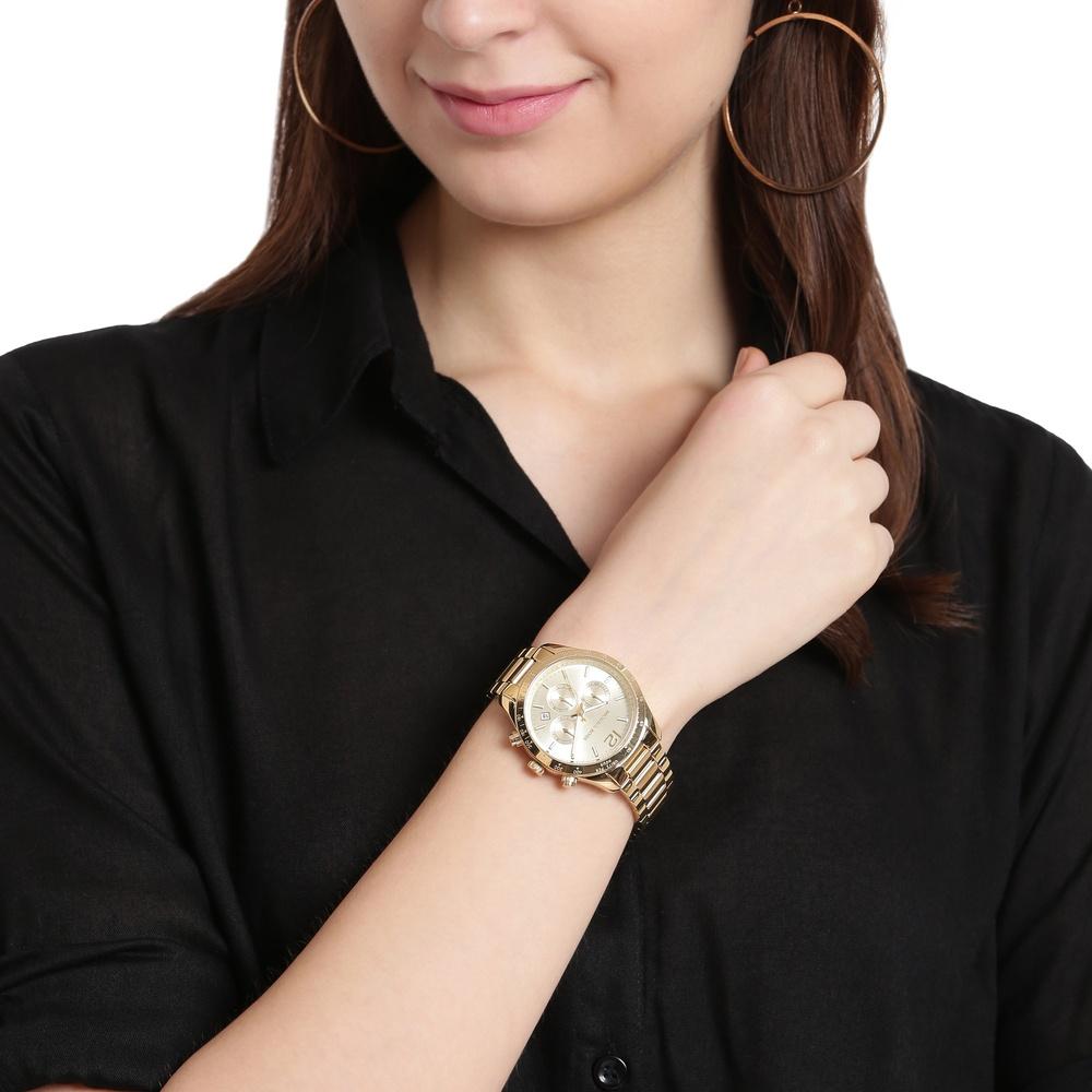 Michael Kors MK6795 LAYTON Damskie sportowy zegarek złoty - miniatura 7