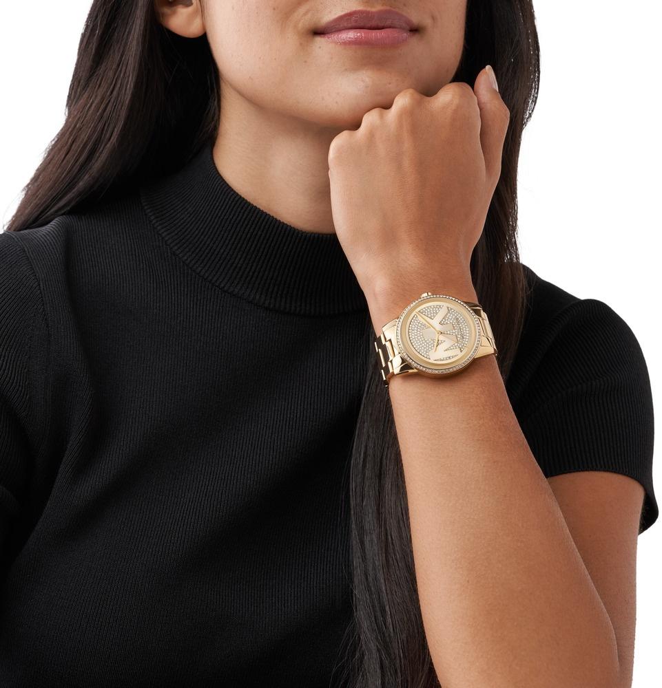 Michael Kors MK6862 zegarek damski Damskie złoty - miniatura 10