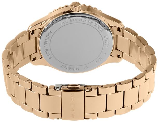 Michael Kors MK6870 zegarek damski klasyczny Layton bransoleta - miniatura 8