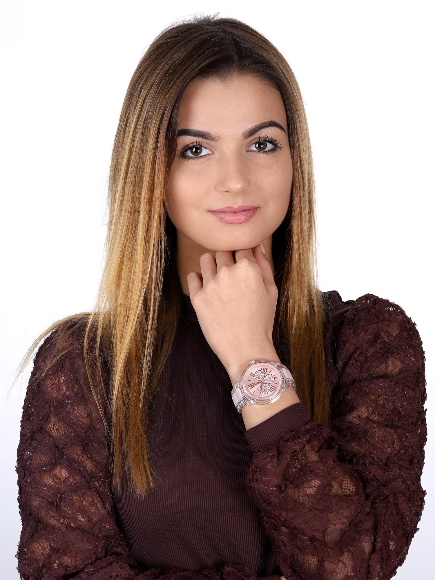 Michael Kors MK6873 zegarek damski Bradshaw - miniatura 2