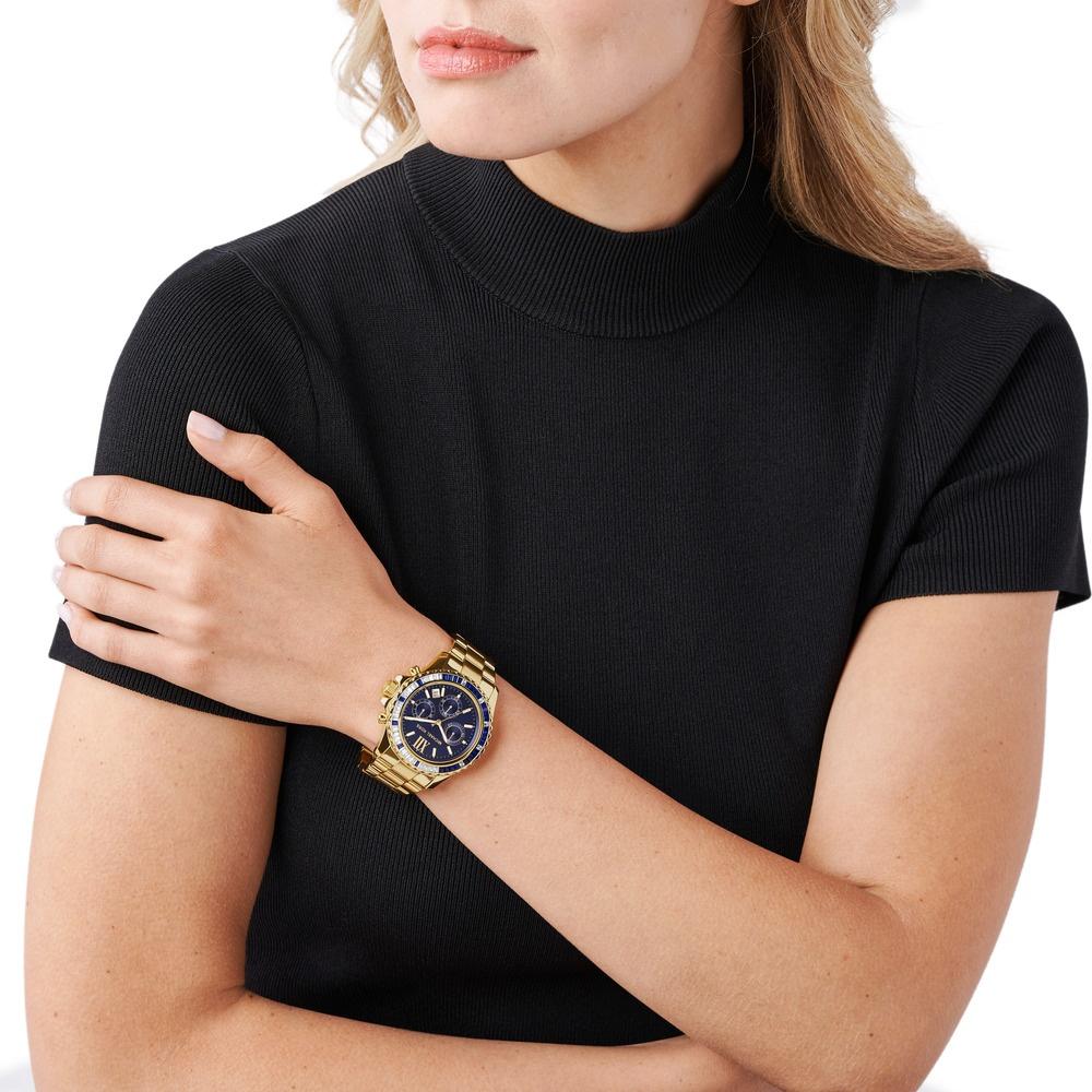 Michael Kors MK6971 zegarek złoty fashion-modowy Everest bransoleta - miniatura 5