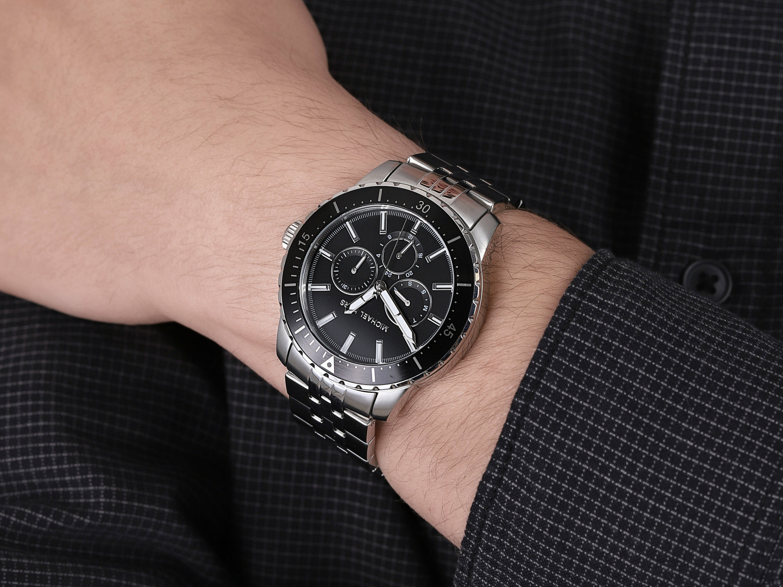 Michael Kors MK7156 męski zegarek Cunningham bransoleta - miniatura 4