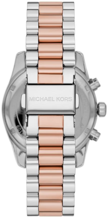 Michael Kors MK7219 zegarek srebrny sportowy Lexington bransoleta - miniatura 3