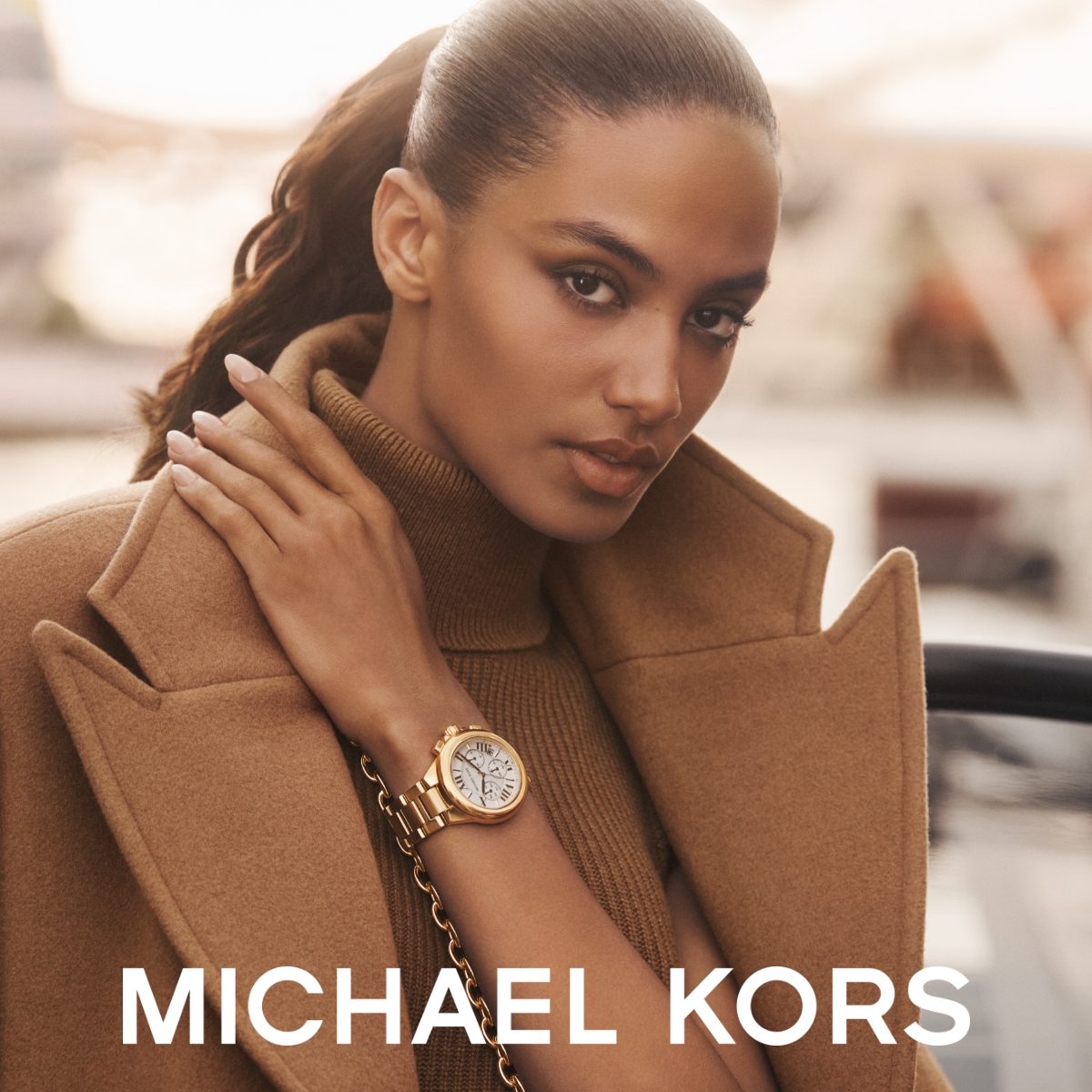 Michael Kors MK7270 zegarek złoty fashion-modowy Damskie bransoleta - miniatura 5