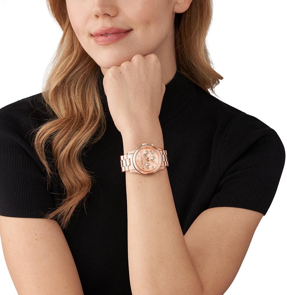 Michael Kors MK7324 RUNWAY zegarek fashion-modowy Damskie - miniatura 4