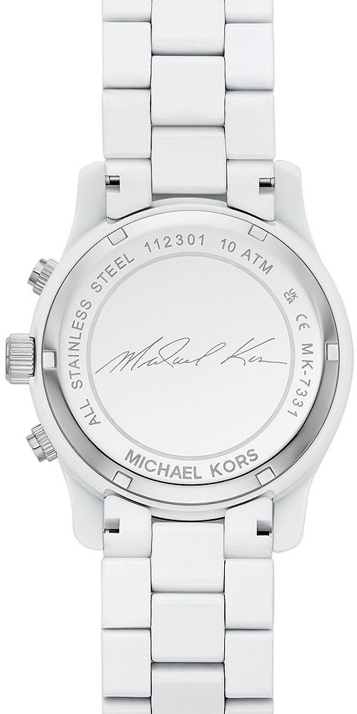 Michael Kors MK7331 zegarek biały fashion-modowy Damskie bransoleta - miniatura 4
