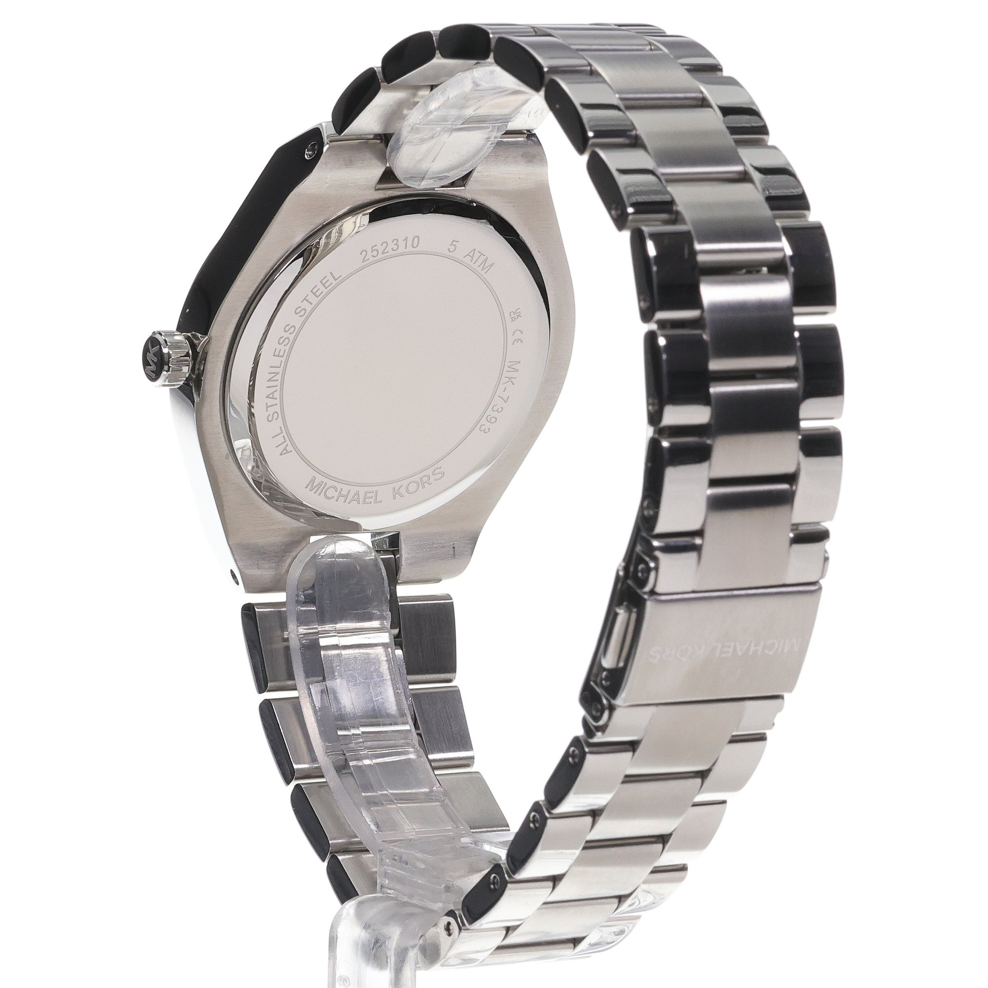 Michael Kors MK7393 zegarek srebrny klasyczny Damskie bransoleta