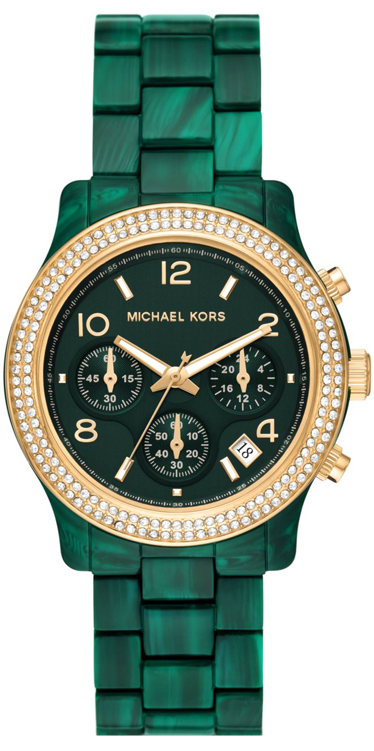 Michael Kors Runway Pavé Grey Bracelet 38mm MK7422