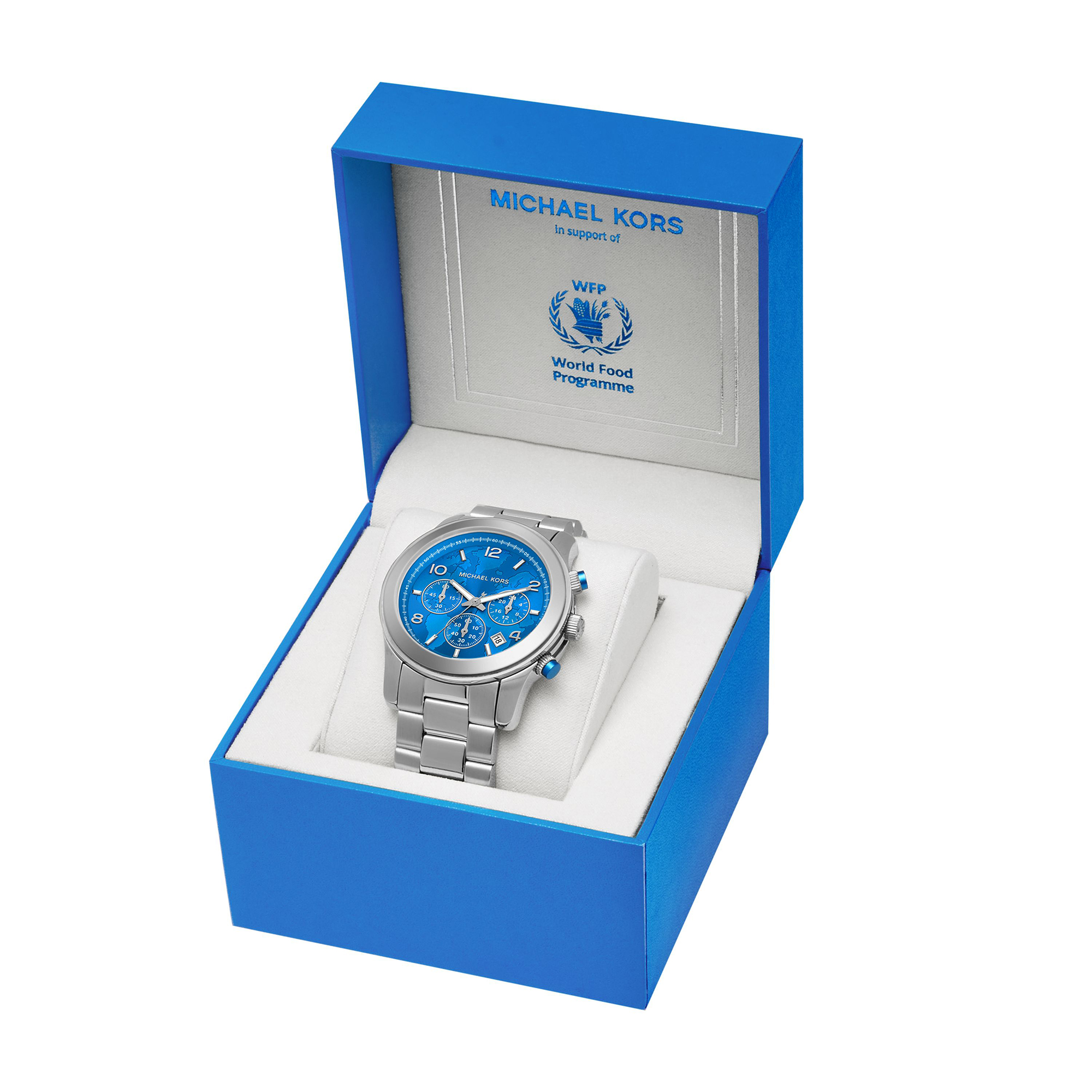 Michael Kors MK7427 zegarek srebrny fashion-modowy Męskie bransoleta - miniatura 5