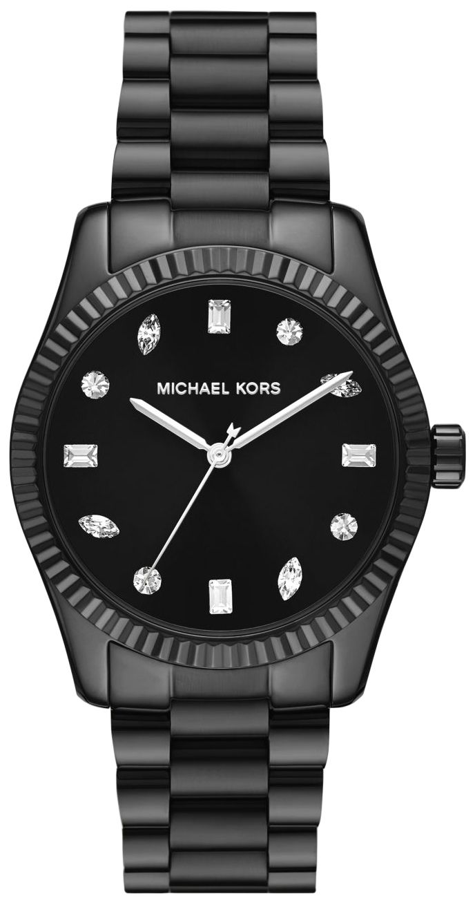 Michael Kors Lexington Pave Black Stainless Steel 38mm MK7442