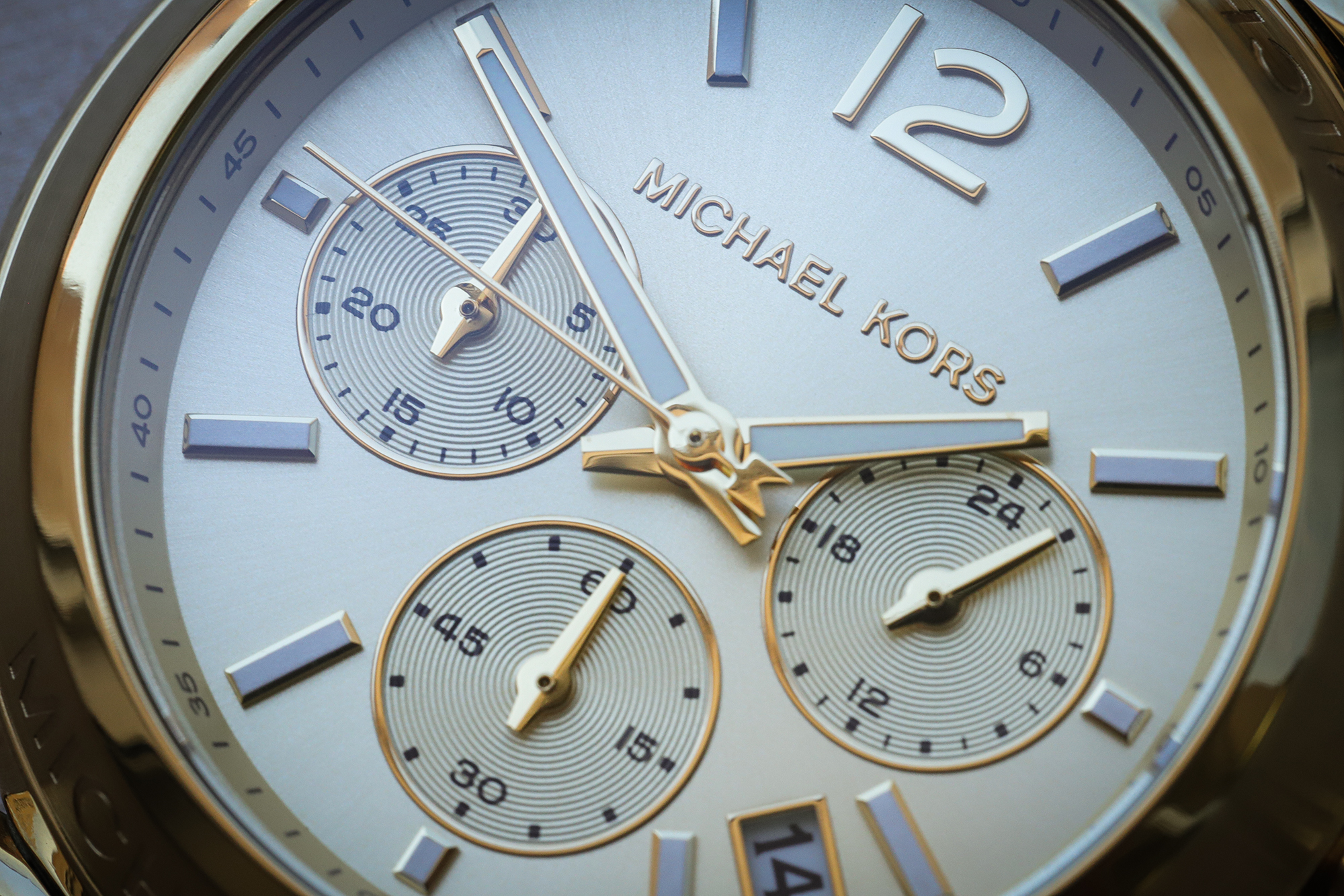 Michael Kors MK7493 Damskie MAREN Gold Stainless Steel 40mm zegarek męski fashion-modowy mineralne