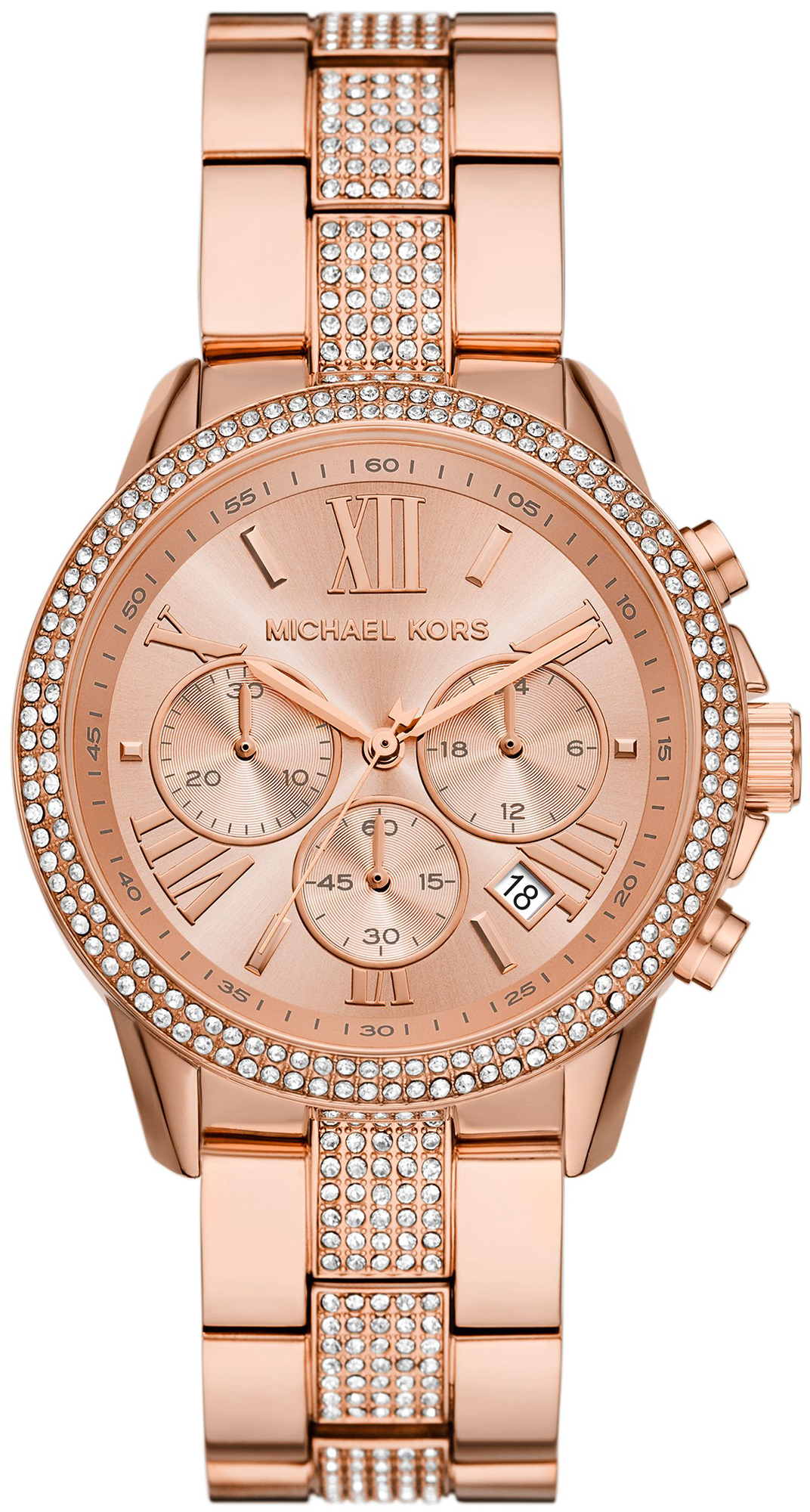 Michael Kors BRYNN Rose Gold Stainless Steel 40mm MK7505