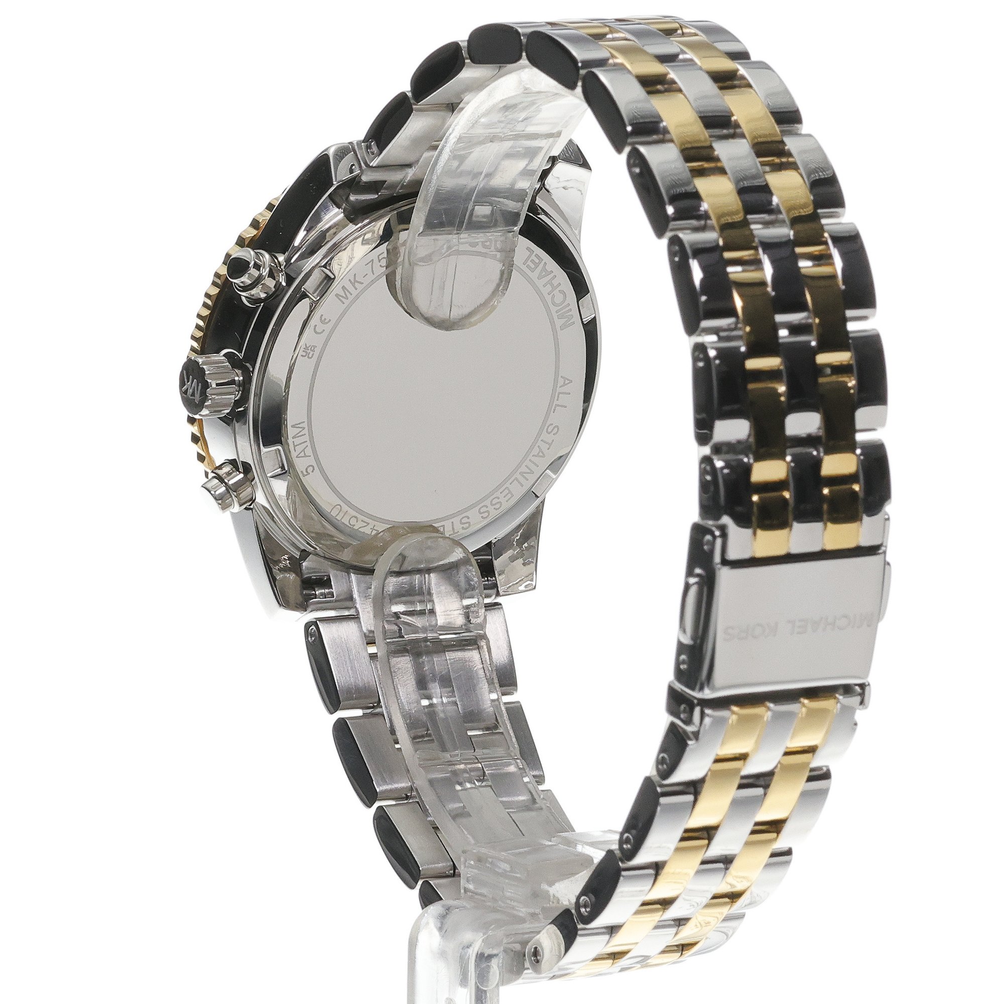 Michael Kors MK7532 Mini Ritz Mini BRYANT Bicolor Stainless Steel 35mm zegarek damski fashion-modowy mineralne - miniatura 4