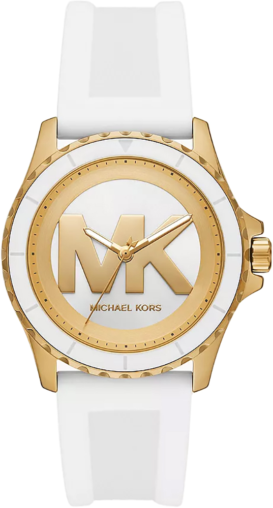 Michael Kors Everest White Silicone Strap 40mm MK7535