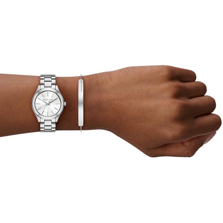 Michael Kors MK7563SET Damskie Slim Runway Gift Set zegarek damski klasyczny mineralne - miniatura 10