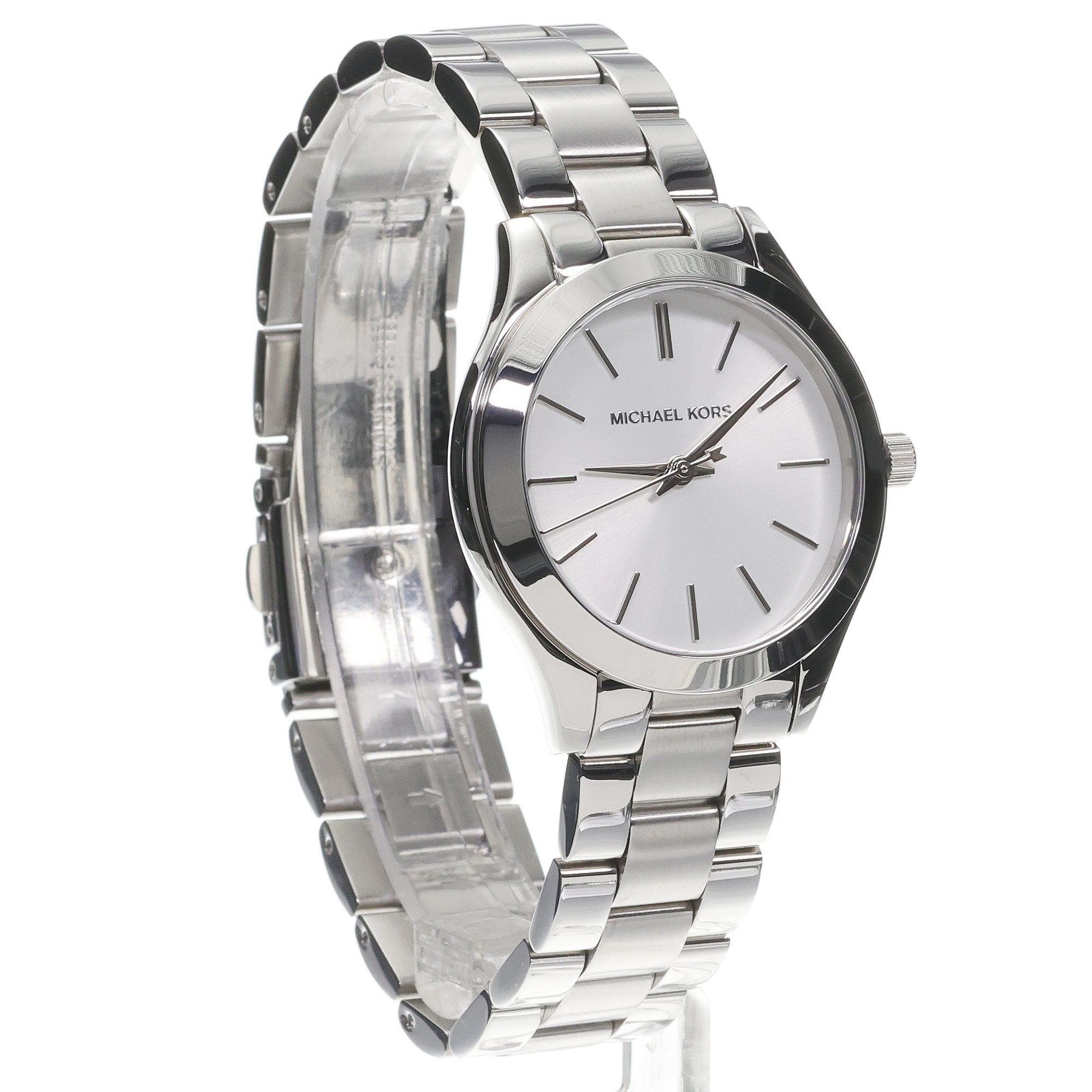 Michael Kors MK7563SET Slim Runway Gift Set Damskie klasyczny zegarek srebrny - miniatura 3