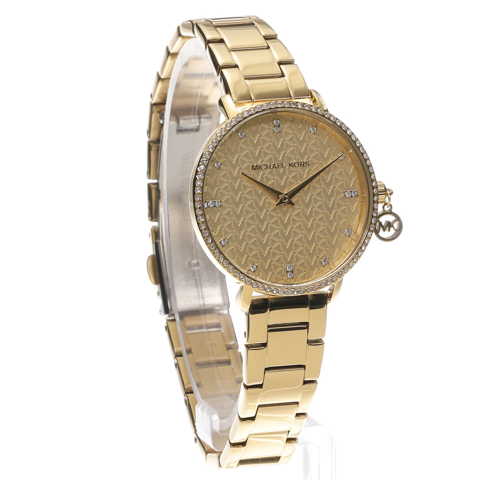 Michael Kors MK7572 zegarek złoty fashion-modowy Damskie bransoleta - miniatura 3