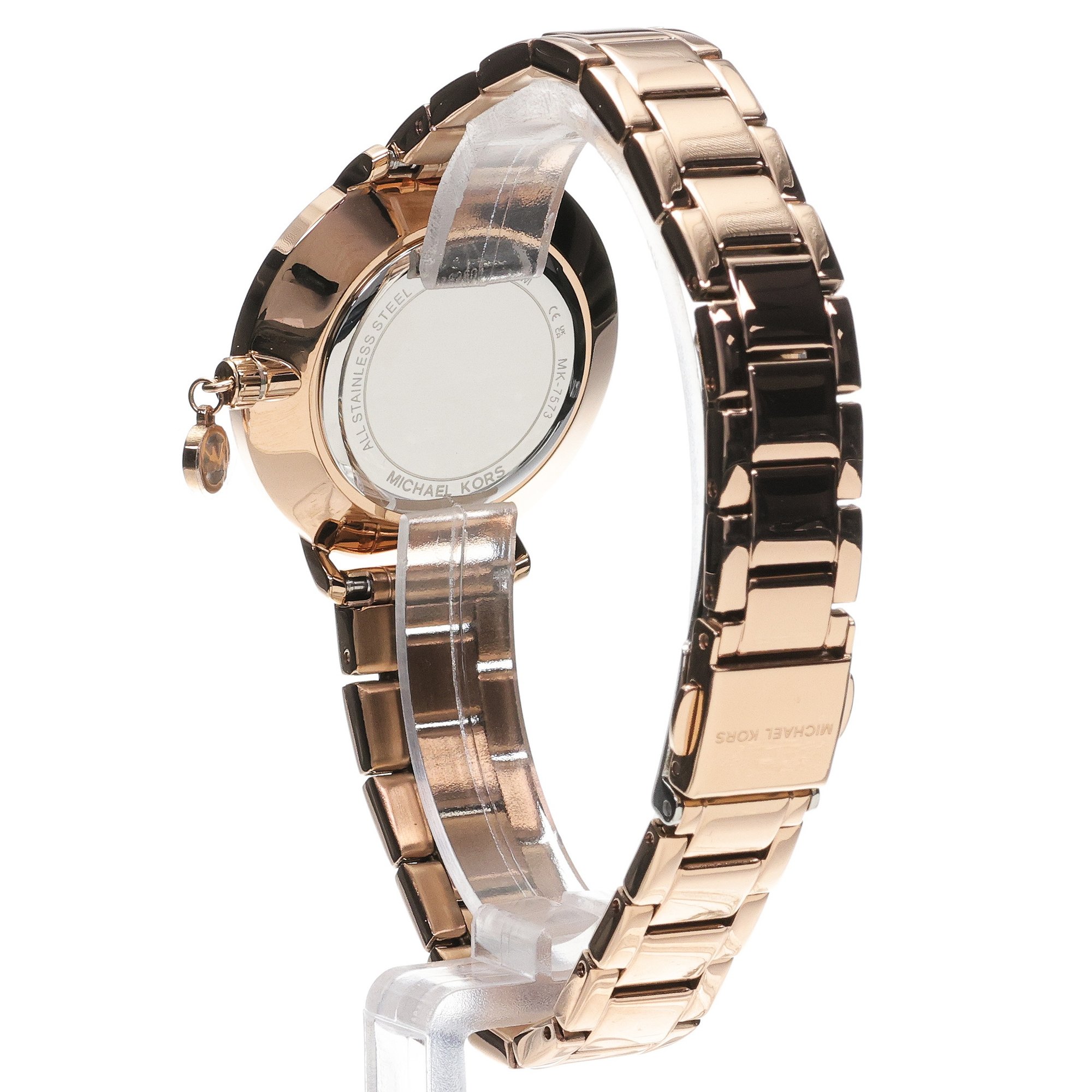Michael Kors MK7573 Pyper Damskie fashion-modowy zegarek różowe złoto - miniatura 4