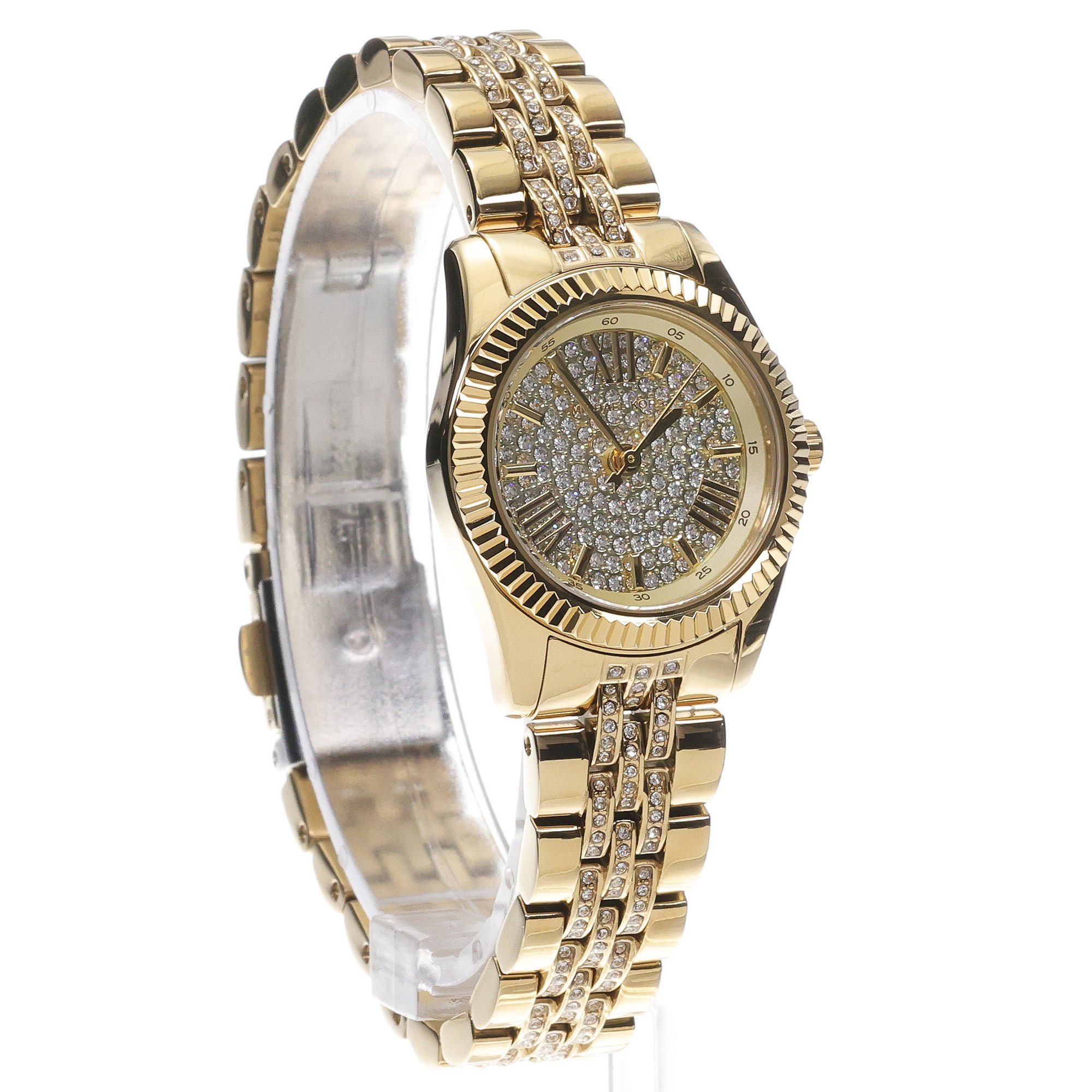 Michael Kors MK7575 zegarek złoty fashion-modowy Damskie bransoleta - miniatura 3