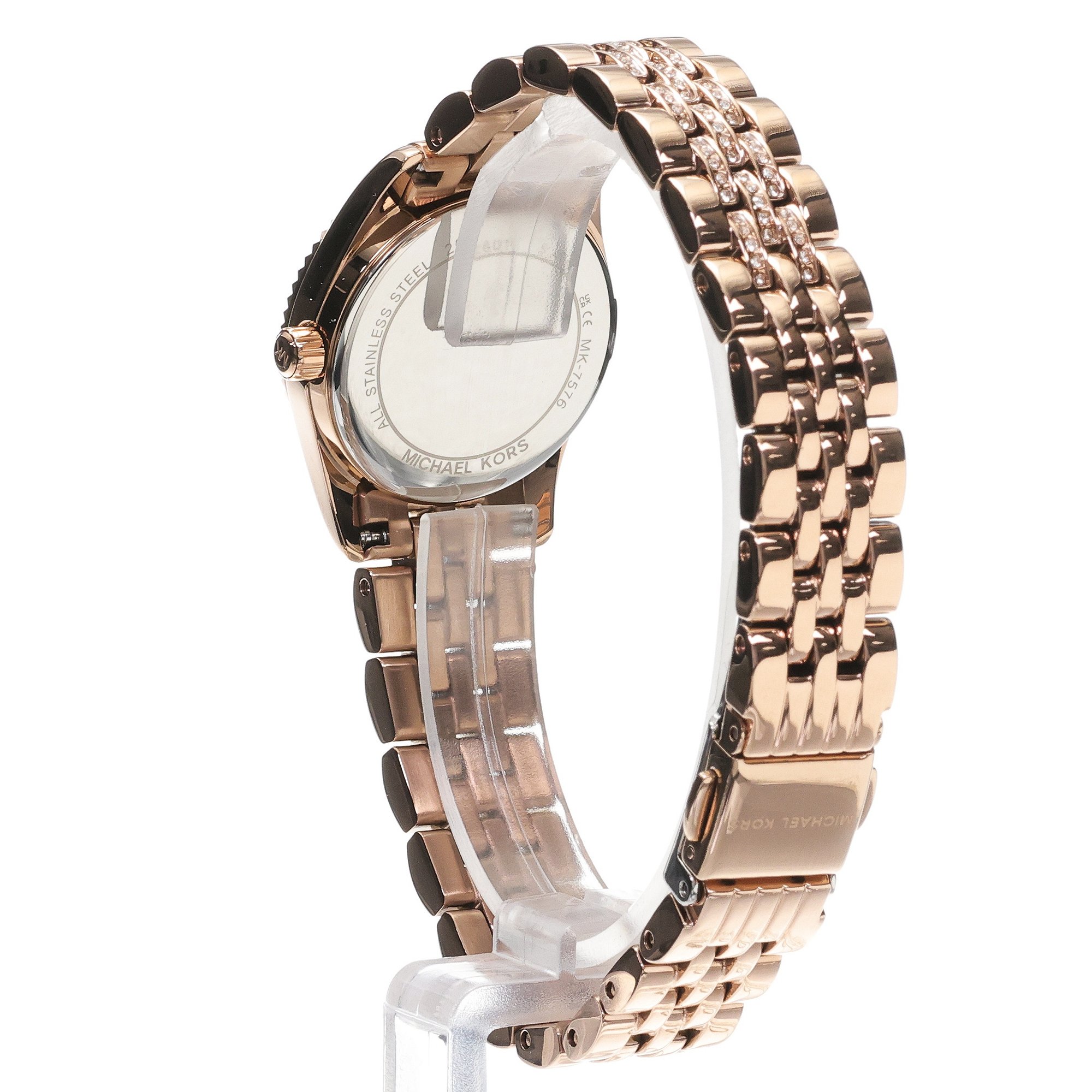 Michael Kors MK7576 Lexington Lady Damskie fashion-modowy zegarek różowe złoto - miniatura 4
