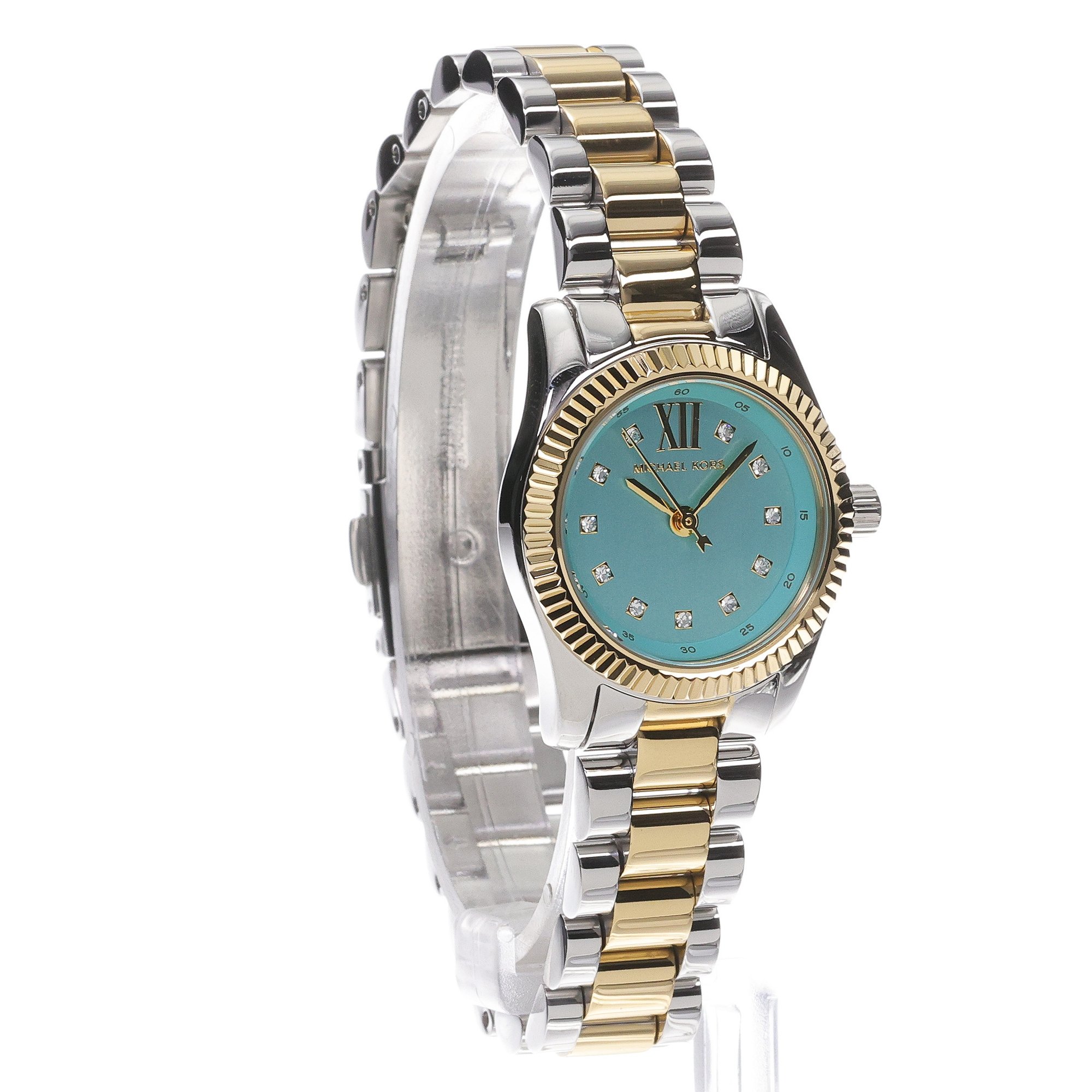 Michael Kors MK7579 Lexington Lady Damskie fashion-modowy zegarek srebrny - miniatura 3