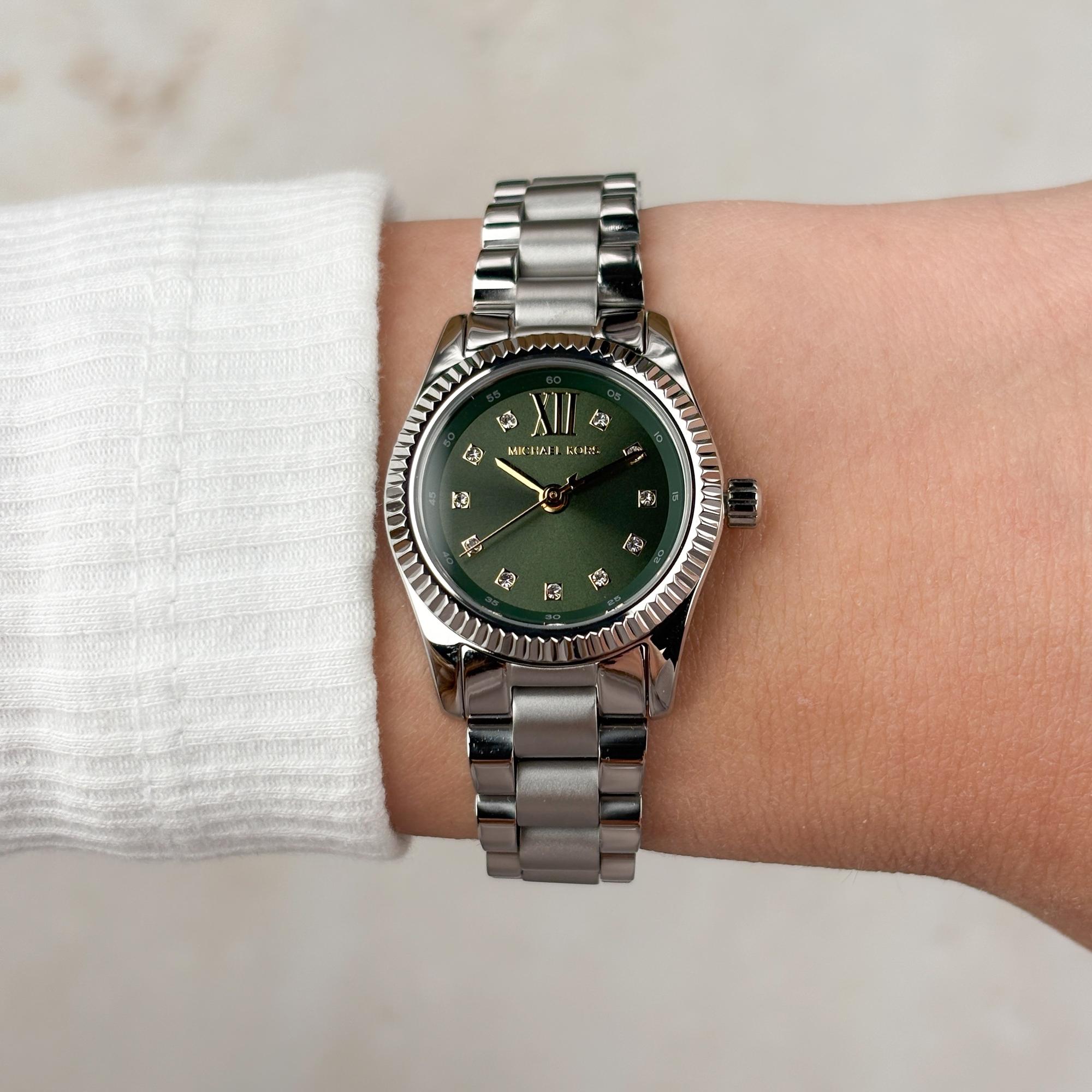 Michael Kors MK7580 zegarek srebrny fashion-modowy Damskie bransoleta - miniatura 8