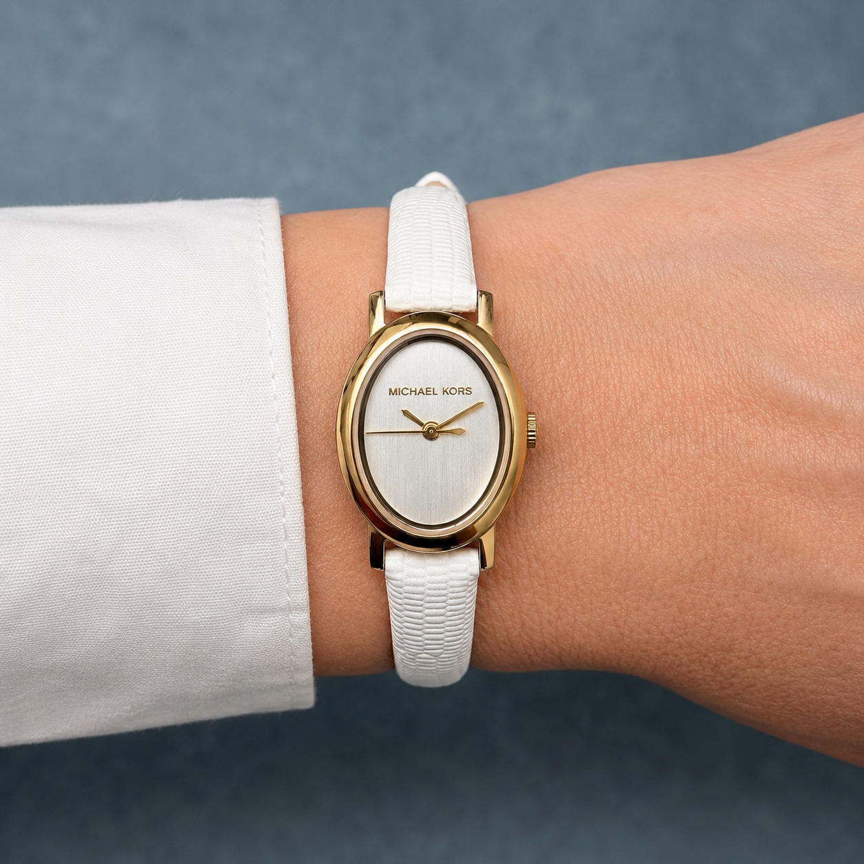 Michael Kors MK7586 Petite Maude Damskie fashion-modowy zegarek złoty - miniatura 9