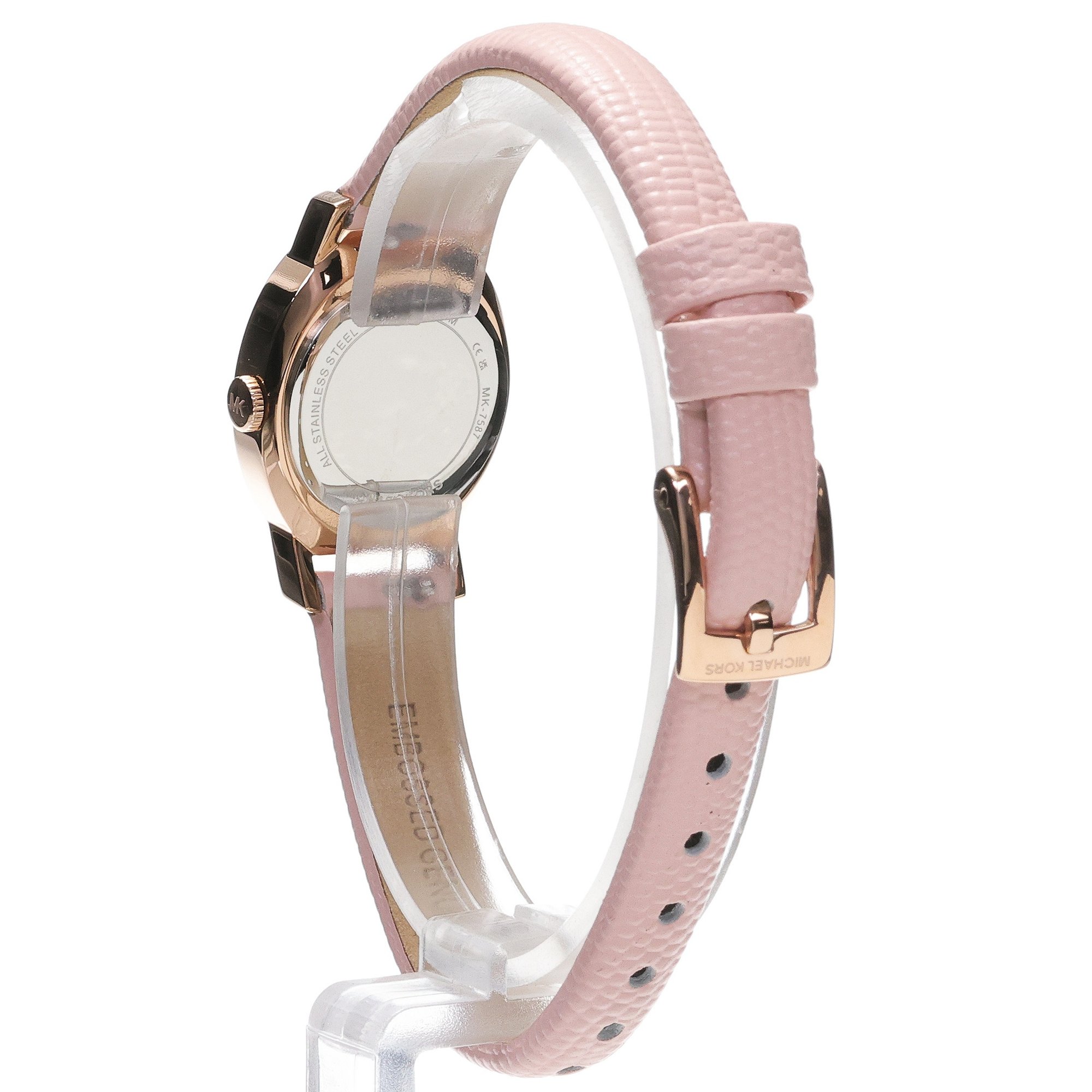 Michael Kors MK7587 Petite Maude Damskie fashion-modowy zegarek różowe złoto - miniatura 4