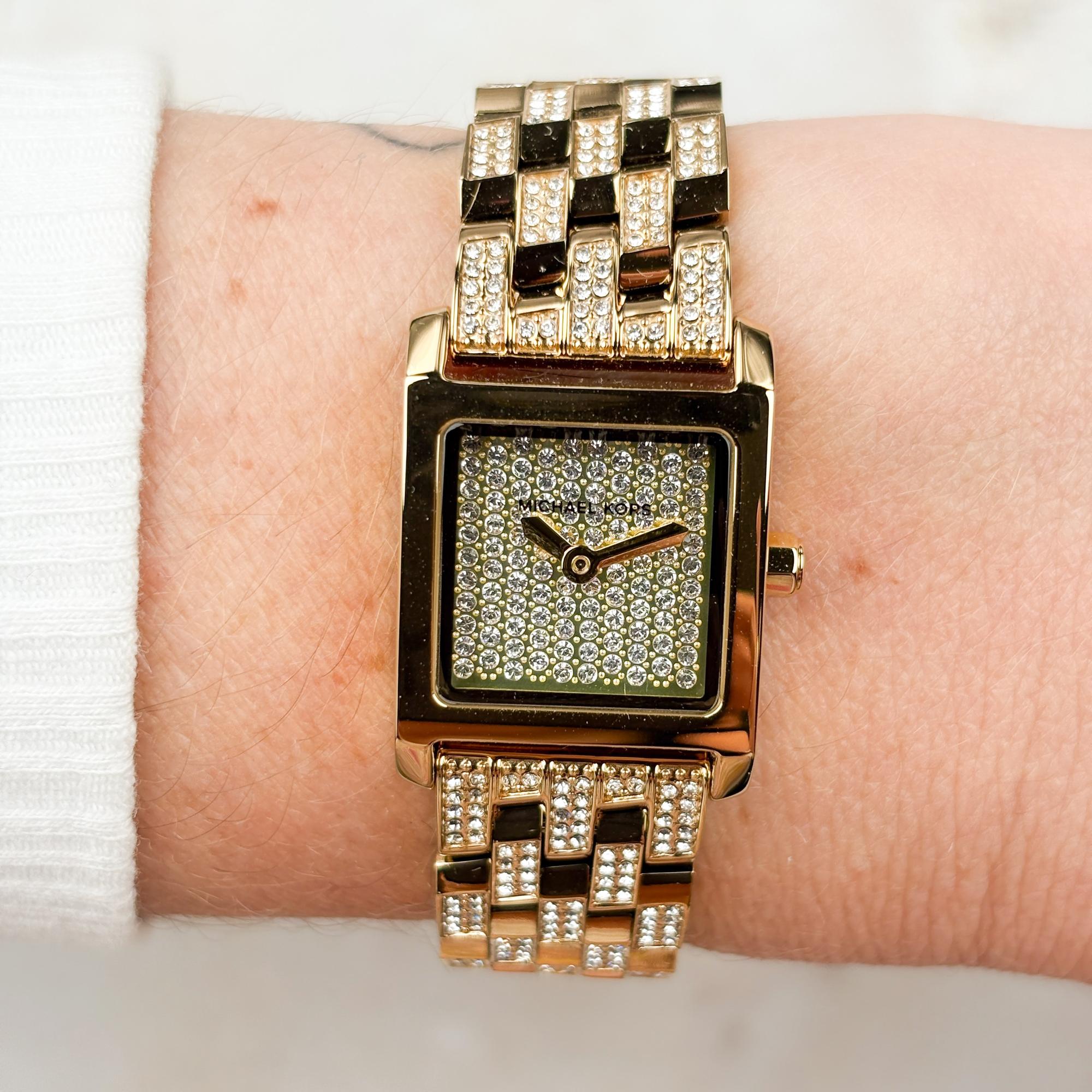 Michael Kors MK7628 zegarek złoty fashion-modowy Damskie bransoleta - miniatura 5