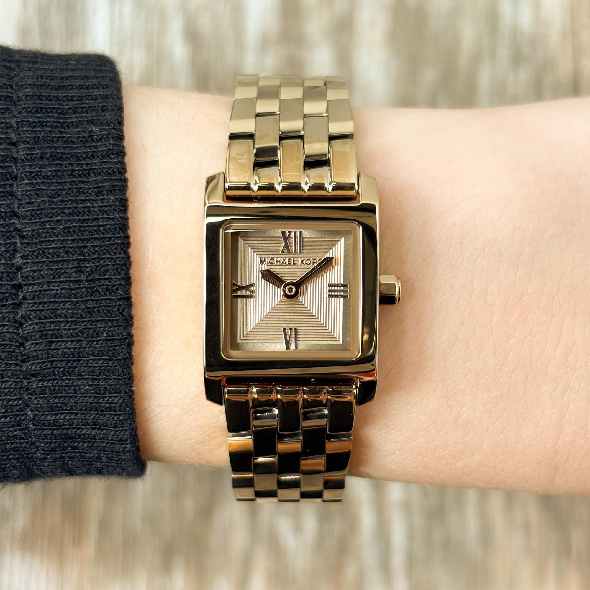 Michael Kors MK7630 zegarek szary fashion-modowy Damskie bransoleta - miniatura 5