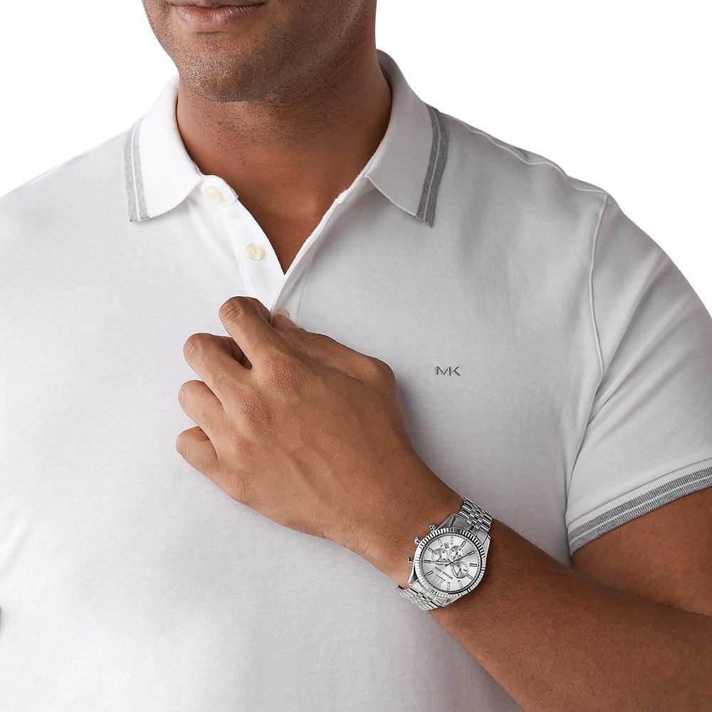 Michael Kors MK8405 Męskie LEXINGTON Stainless Steel 45mm zegarek męski fashion-modowy mineralne - miniatura 7