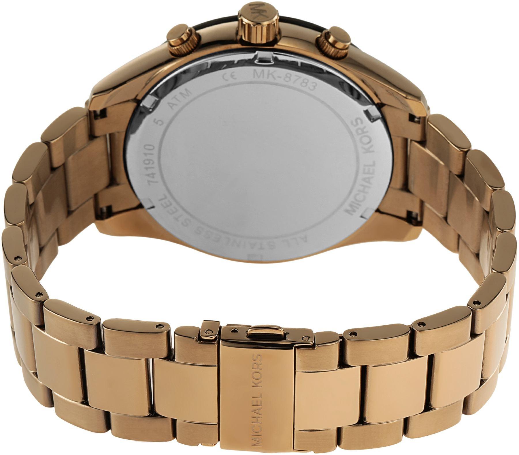 Michael Kors MK8783 zegarek męski sportowy Męskie bransoleta - miniatura 8