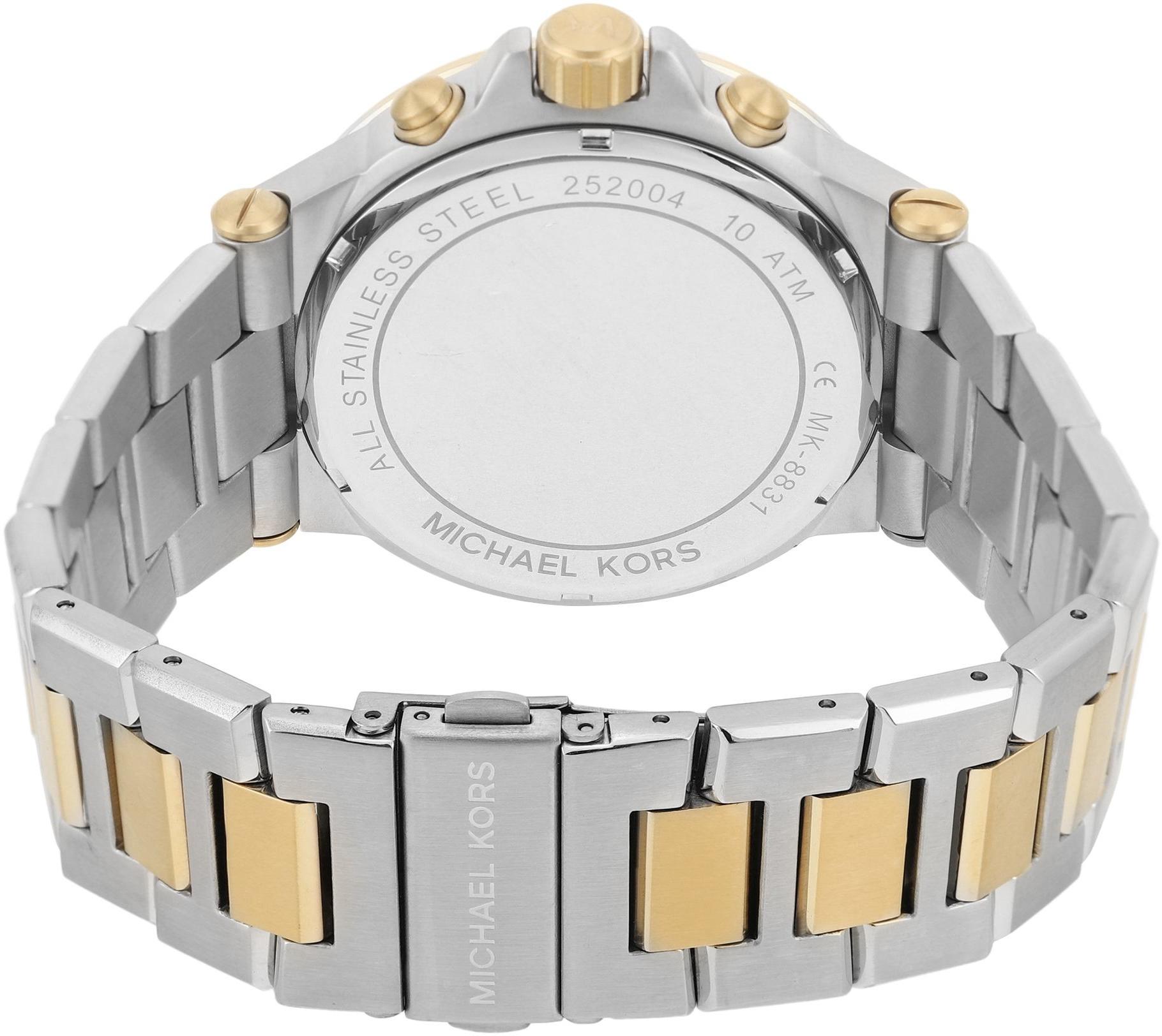 Michael Kors MK8831 zegarek srebrny klasyczny Męskie bransoleta - miniatura 5