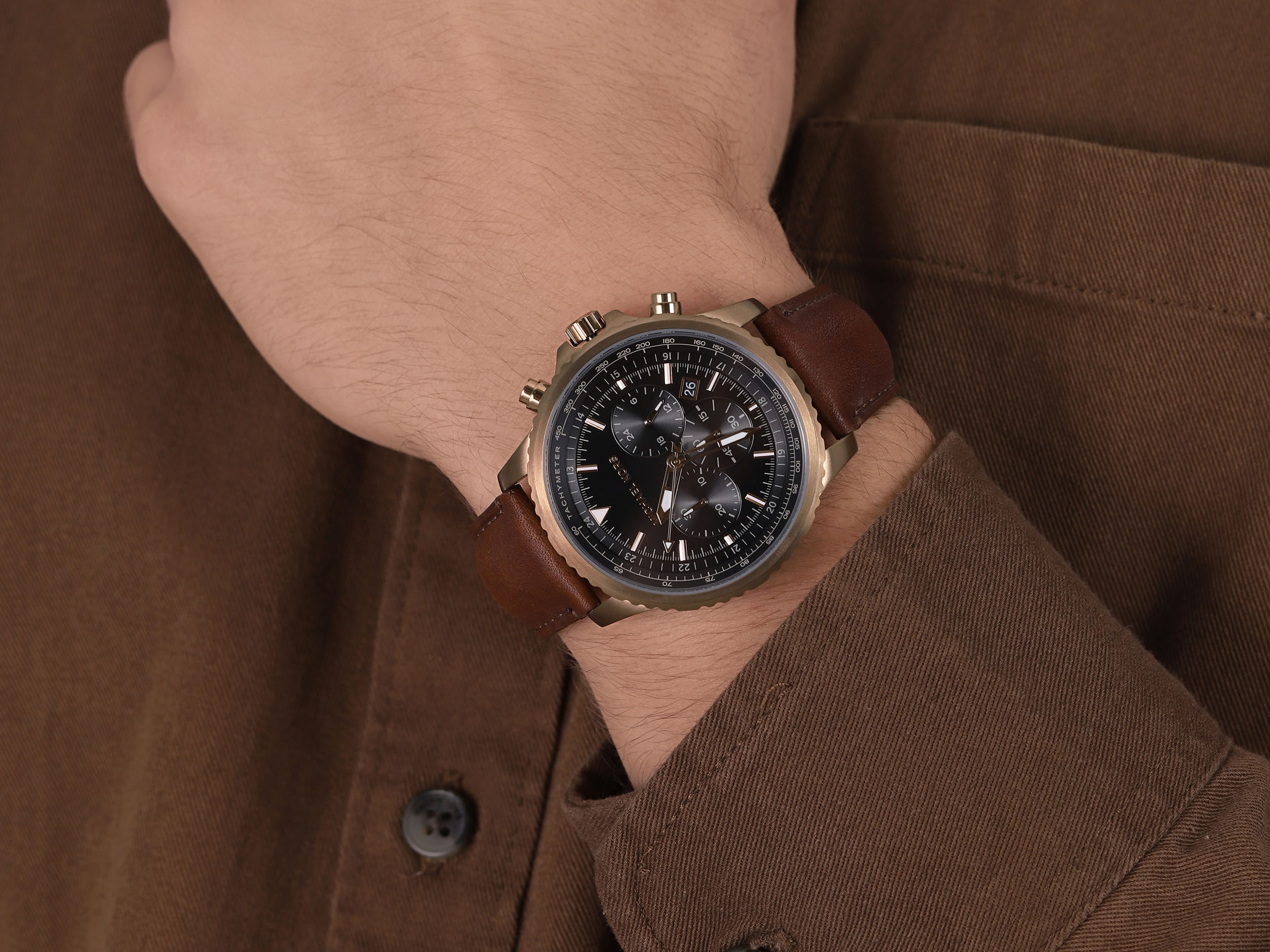 Michael Kors MK8906 Cortlandt Chronograph zegarek fashion/modowy Męskie - miniatura 4