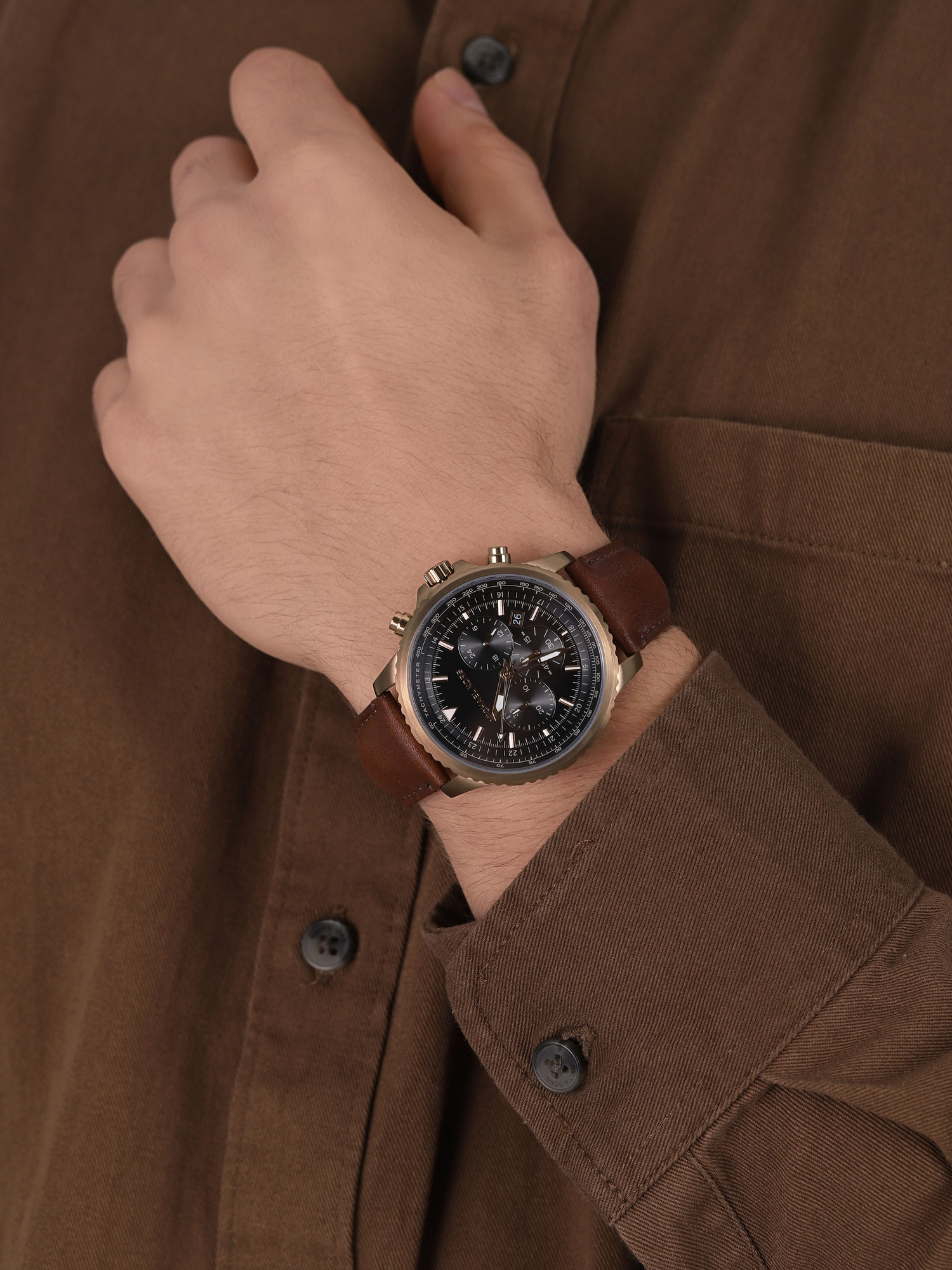 Michael Kors MK8906 zegarek złoty fashion/modowy Męskie pasek - miniatura 3