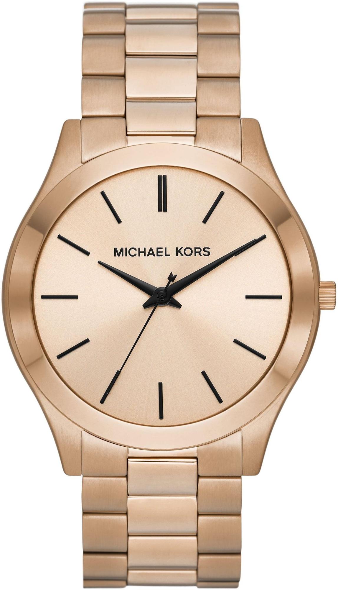 Michael Kors Beige Gold-Tone Watch MK9122