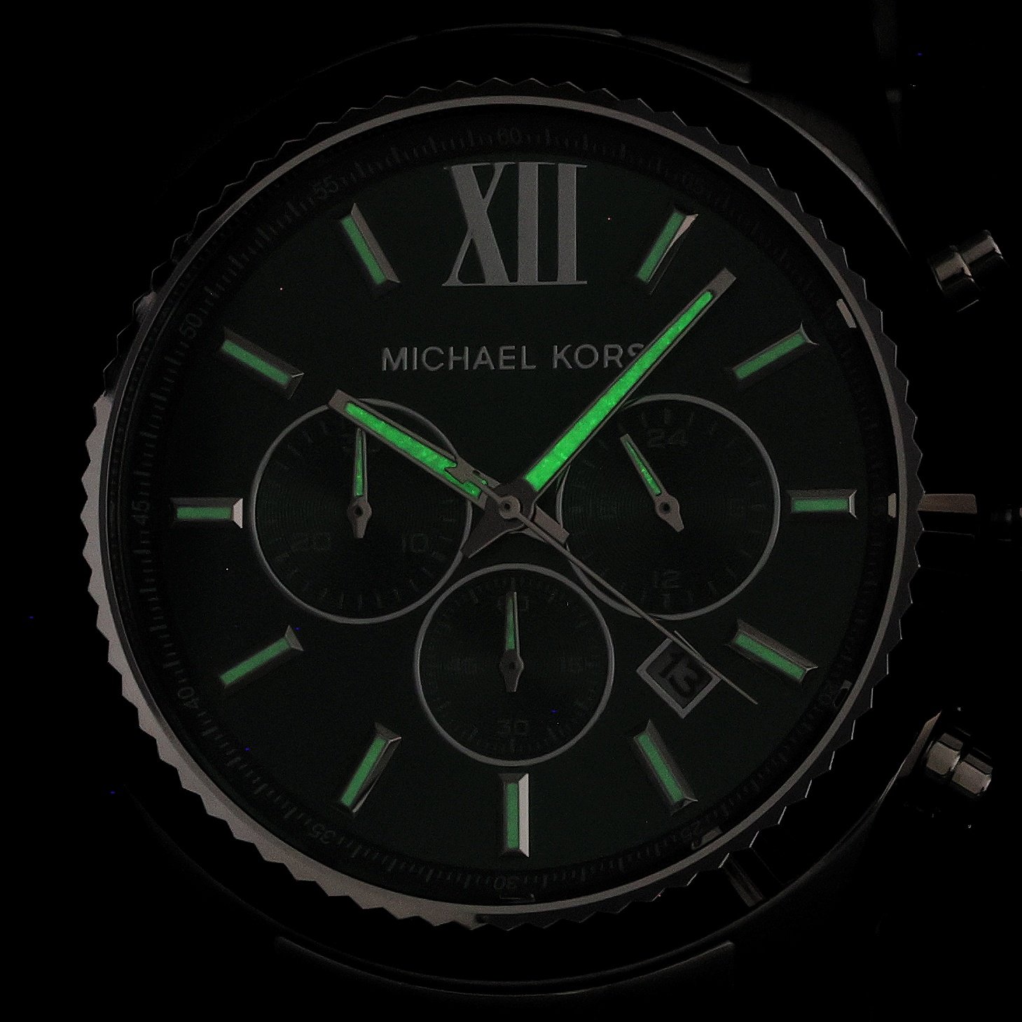 Michael Kors MK9152 Męskie LEXINGTON Stainless Steel 44mm zegarek męski klasyczny mineralne - miniatura 5
