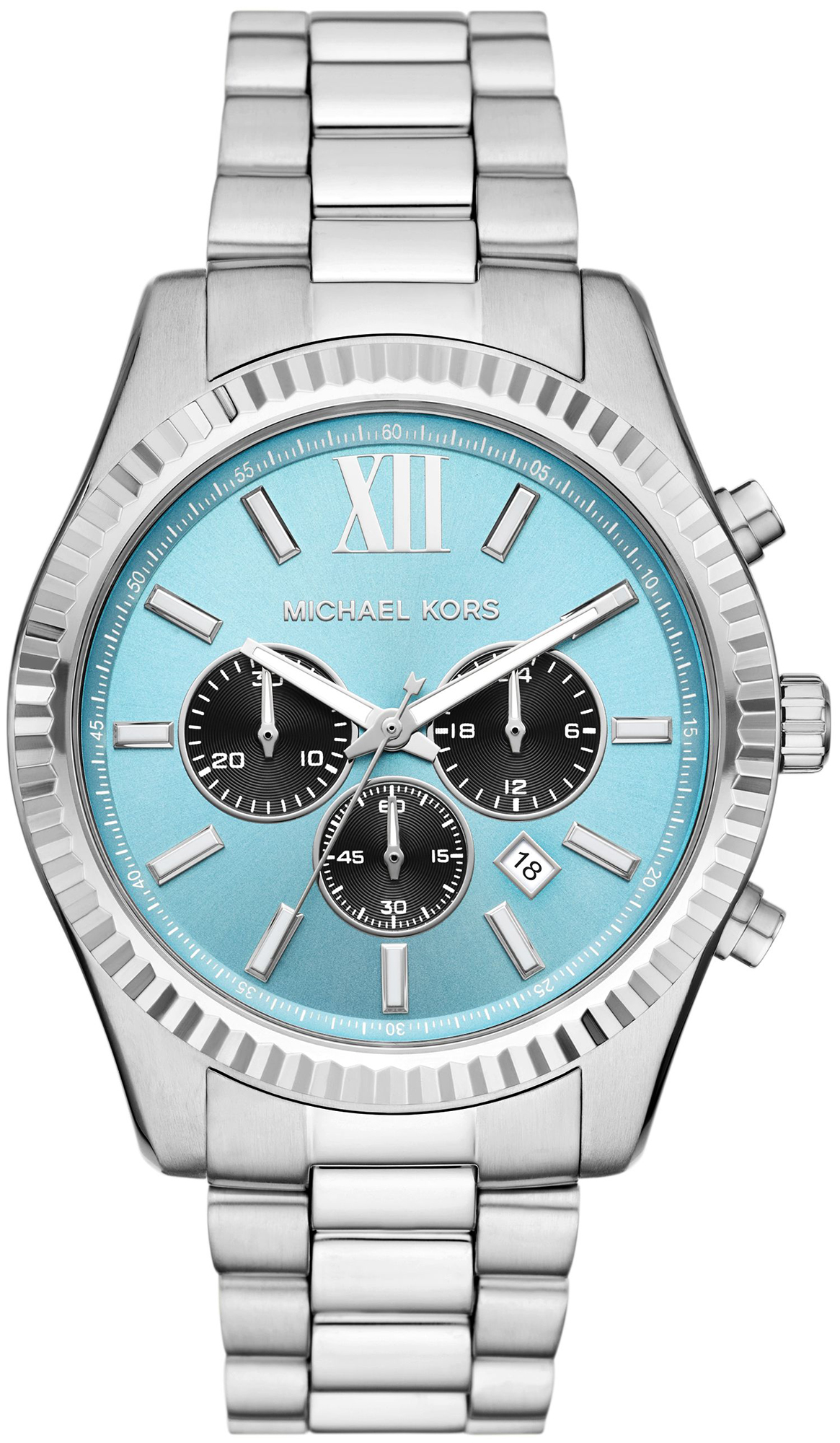 Michael Kors Lexington Chronograph Stainless Steel 44mm MK9165