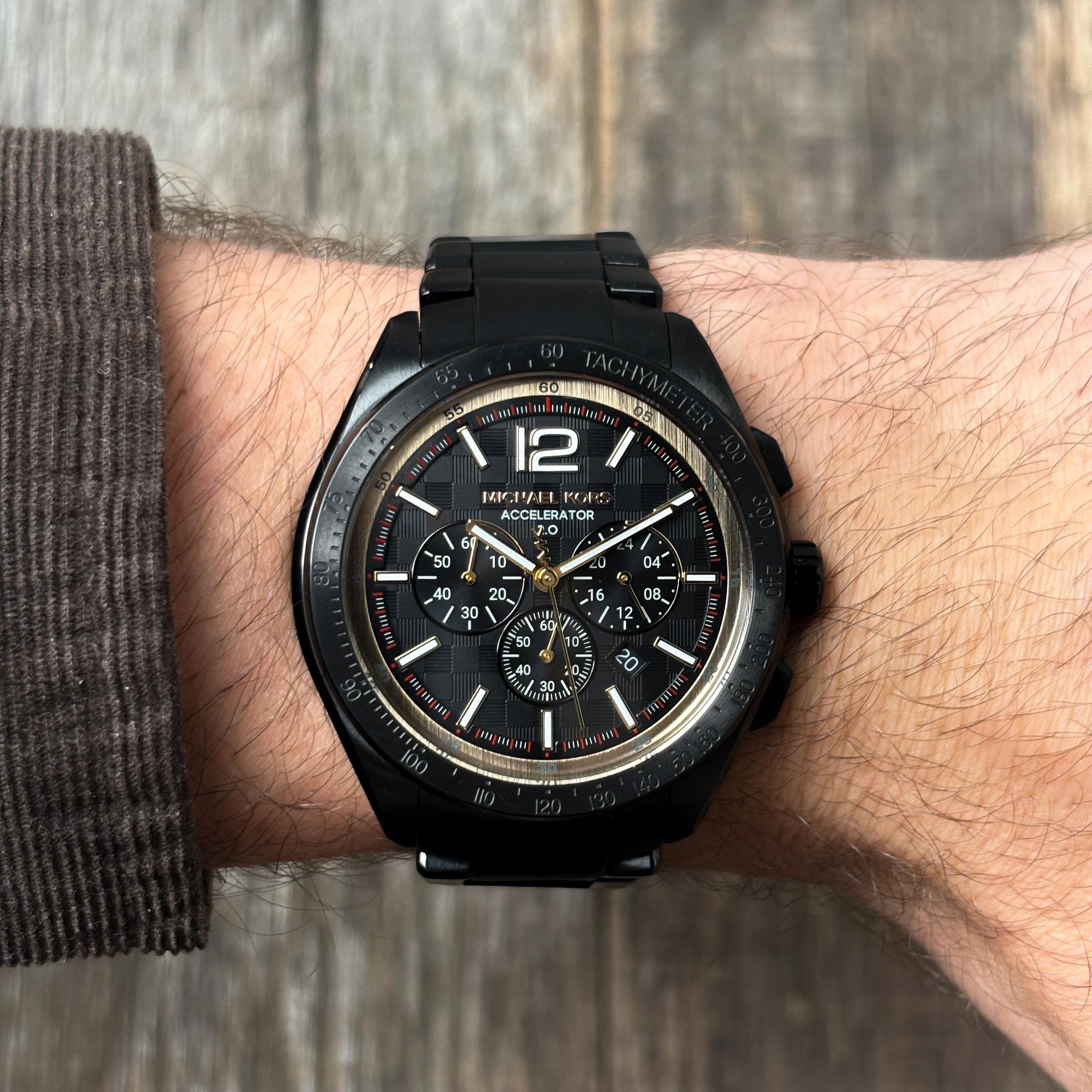 Michael Kors MK9179 zegarek Męskie z chronograf